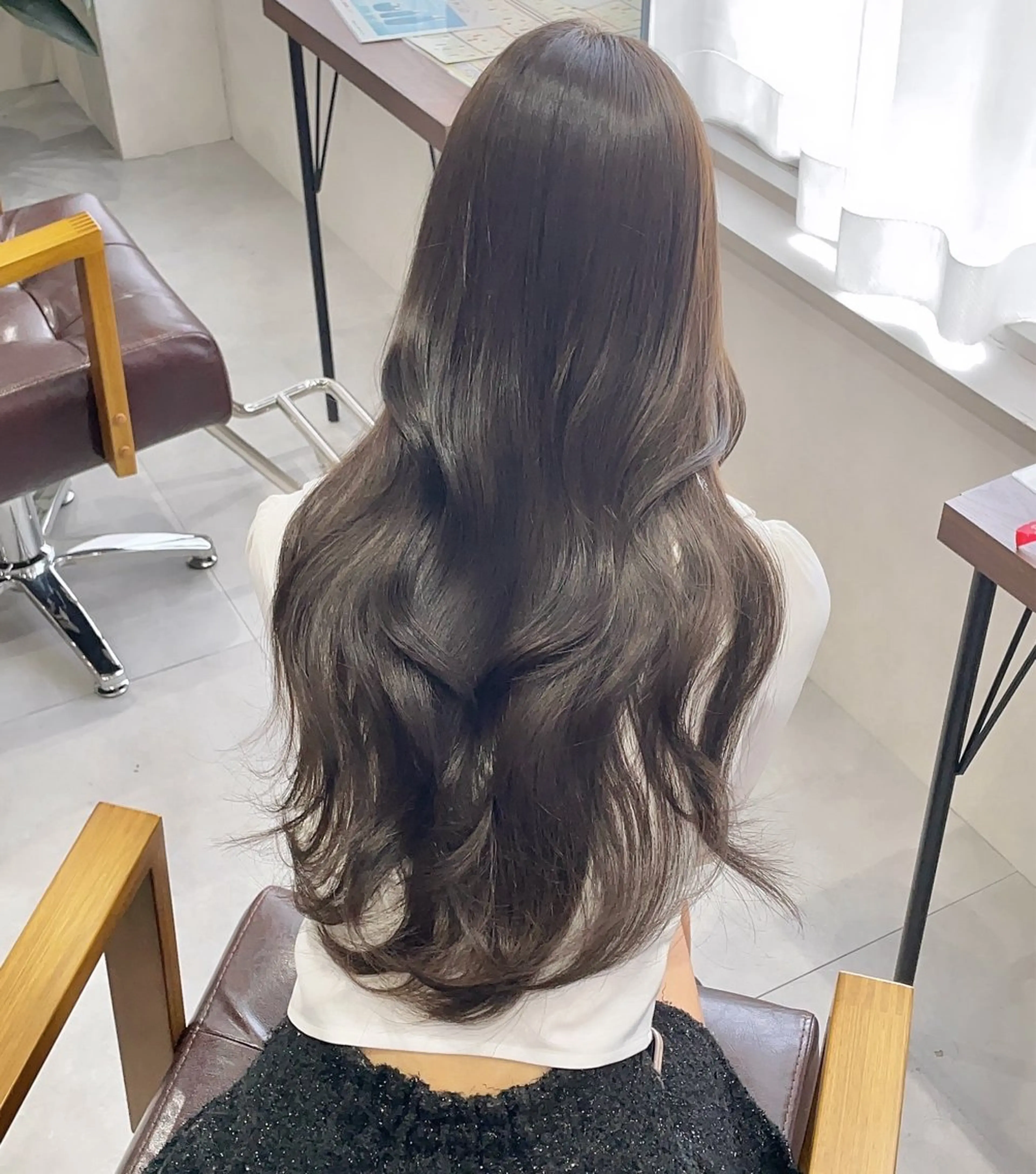 ロング カラー ブリーチ ブリーチなしカラー 髪質改善 髪質改善 【KEIKI】のヘアスタイル