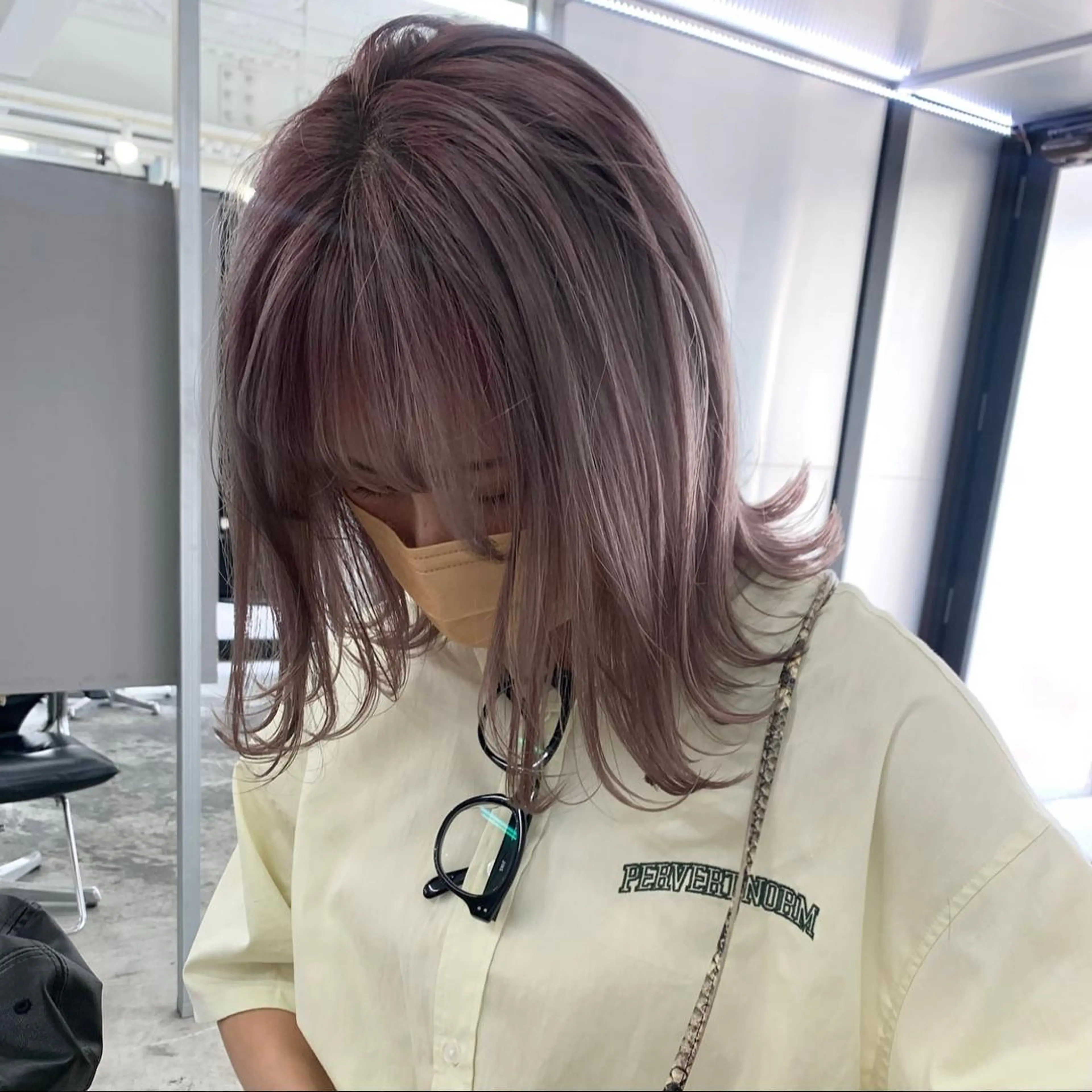 ショート カラー ヘアアレンジ カット ヘアカラー トリートメント ヘッドスパ ヘアセット ハイトーン/美髪矯正 🍃大江拓実のヘアスタイル