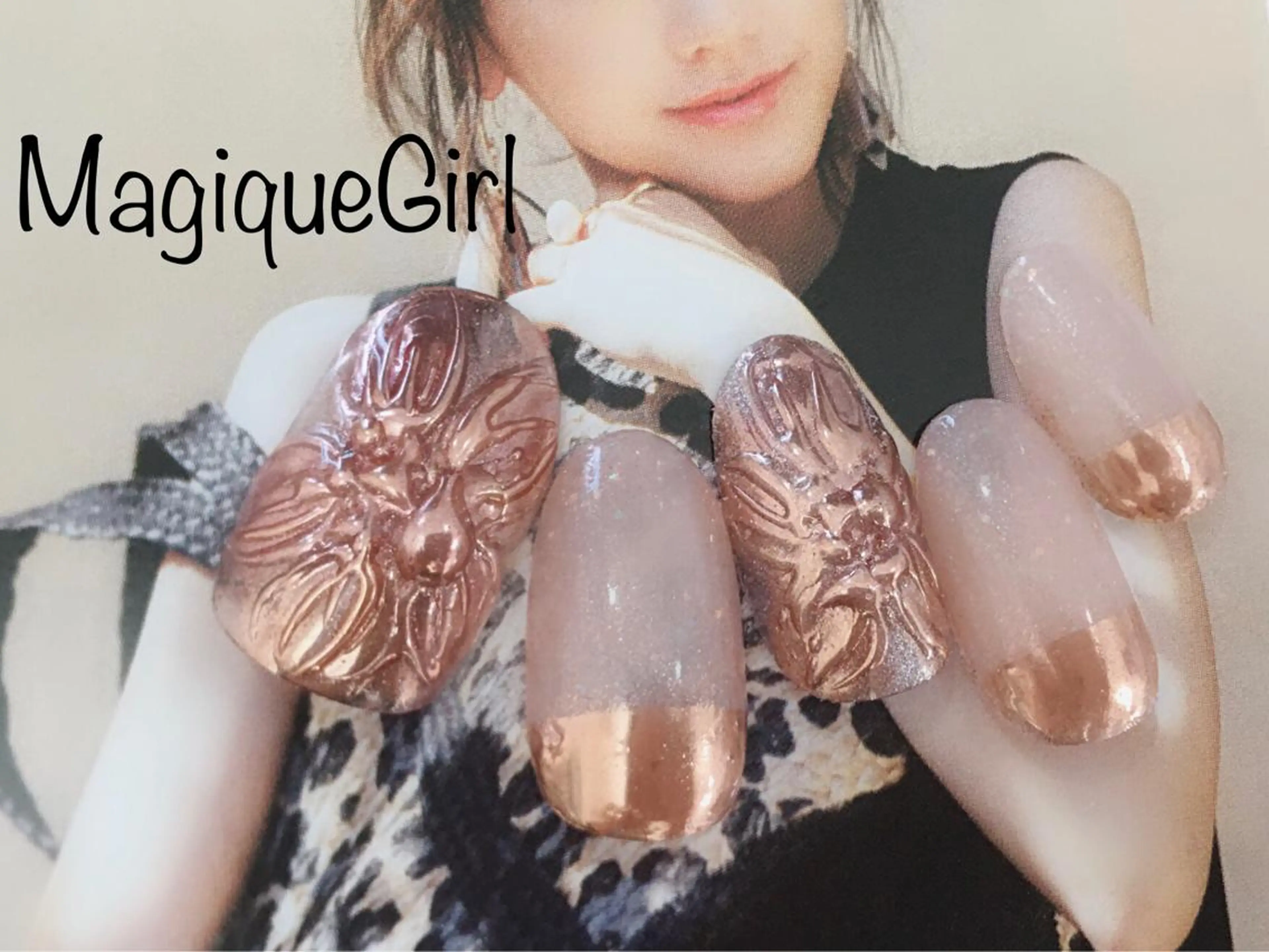 ネイル アートネイル ミラーネイル 🌸Nail&Eye KAKU🌸のネイルデザイン