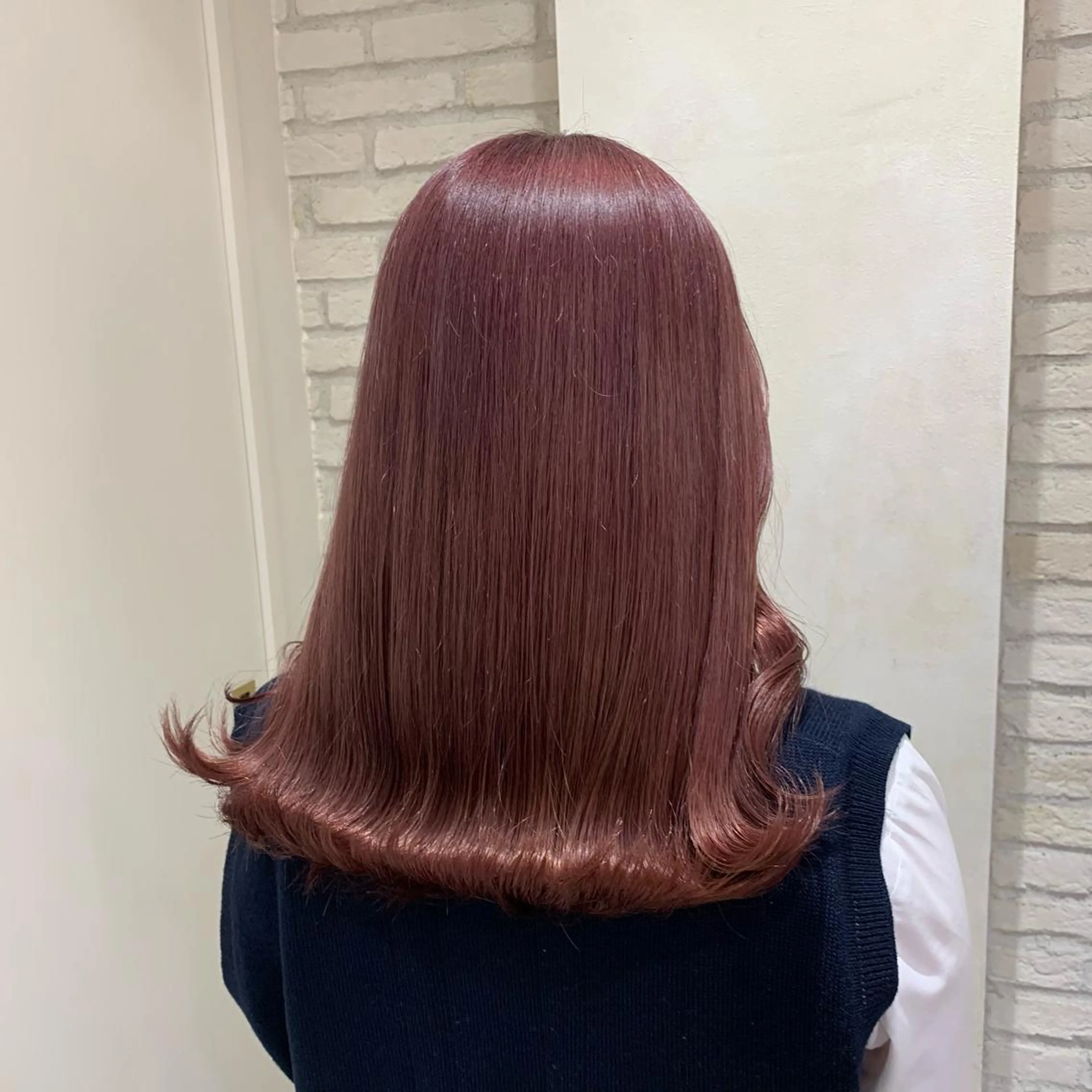 ロング カラー トリートメント ミユ🎀エクステ 🎨デザインカラーのヘアスタイル