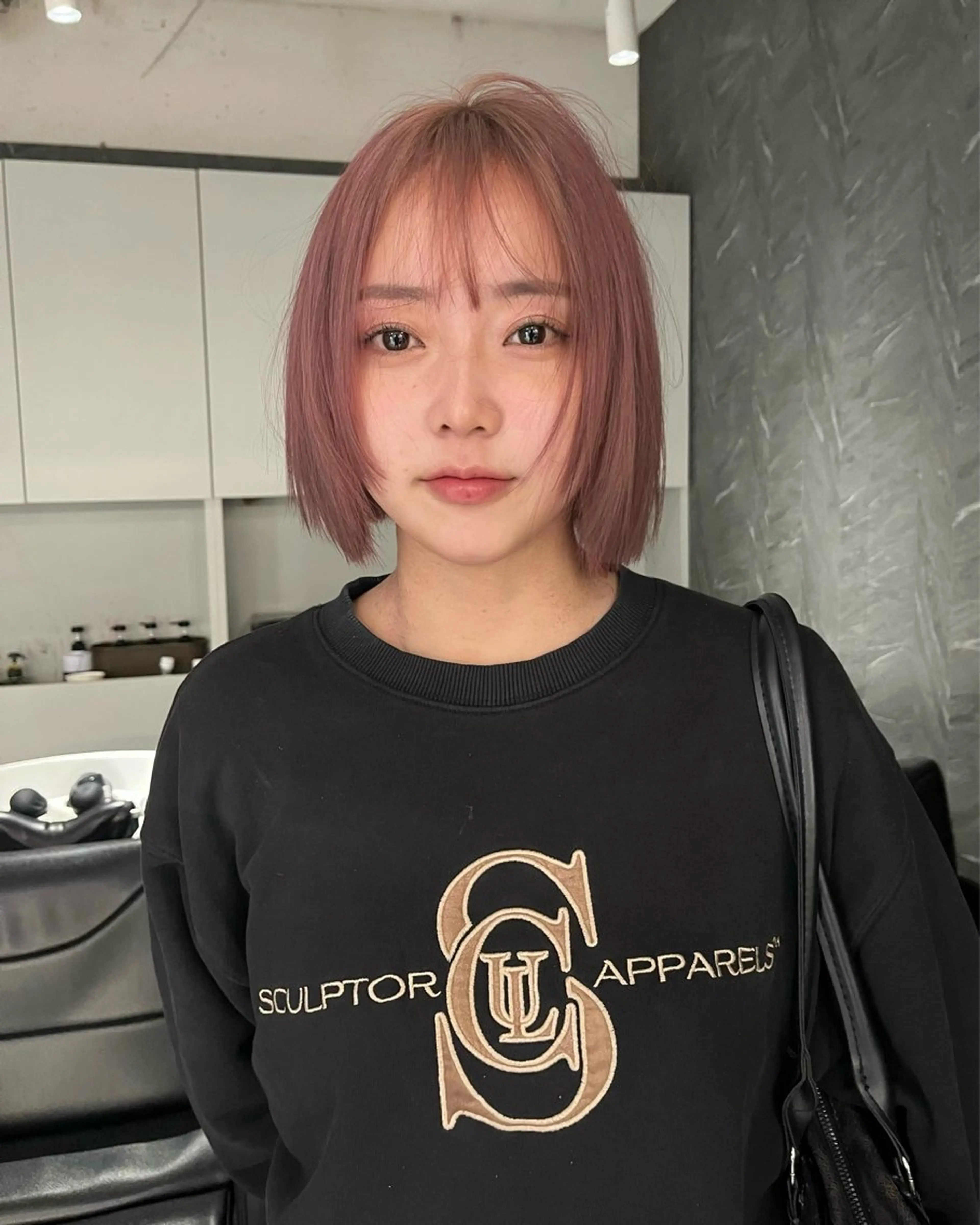 ショート カット ヘアカラー ハイトーンカラー ムラカミカイセイのヘアスタイル