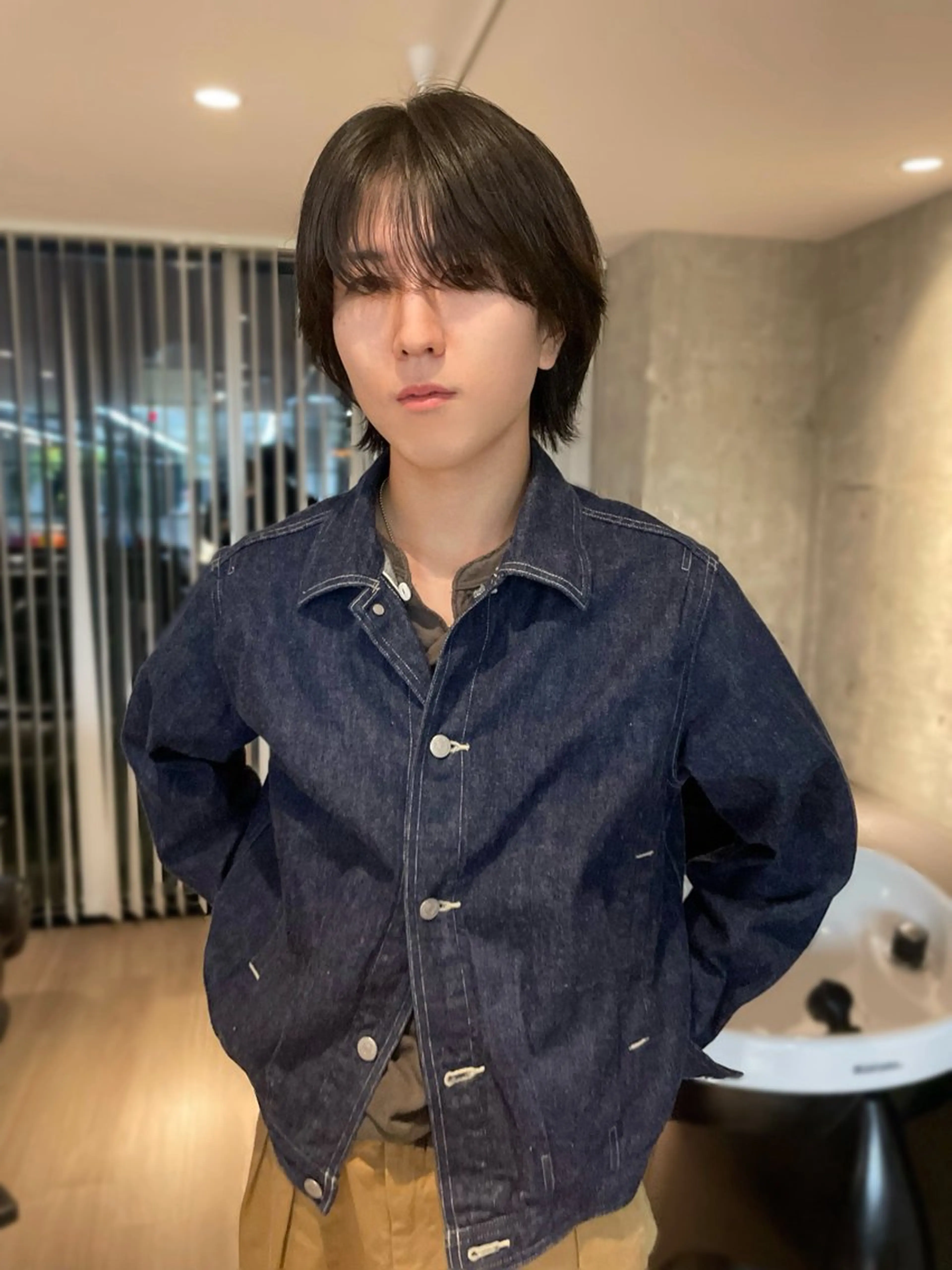 🔴【ミニモ限定価格】メンズカット+ケアカラー 当日予約OK‼︎の写真