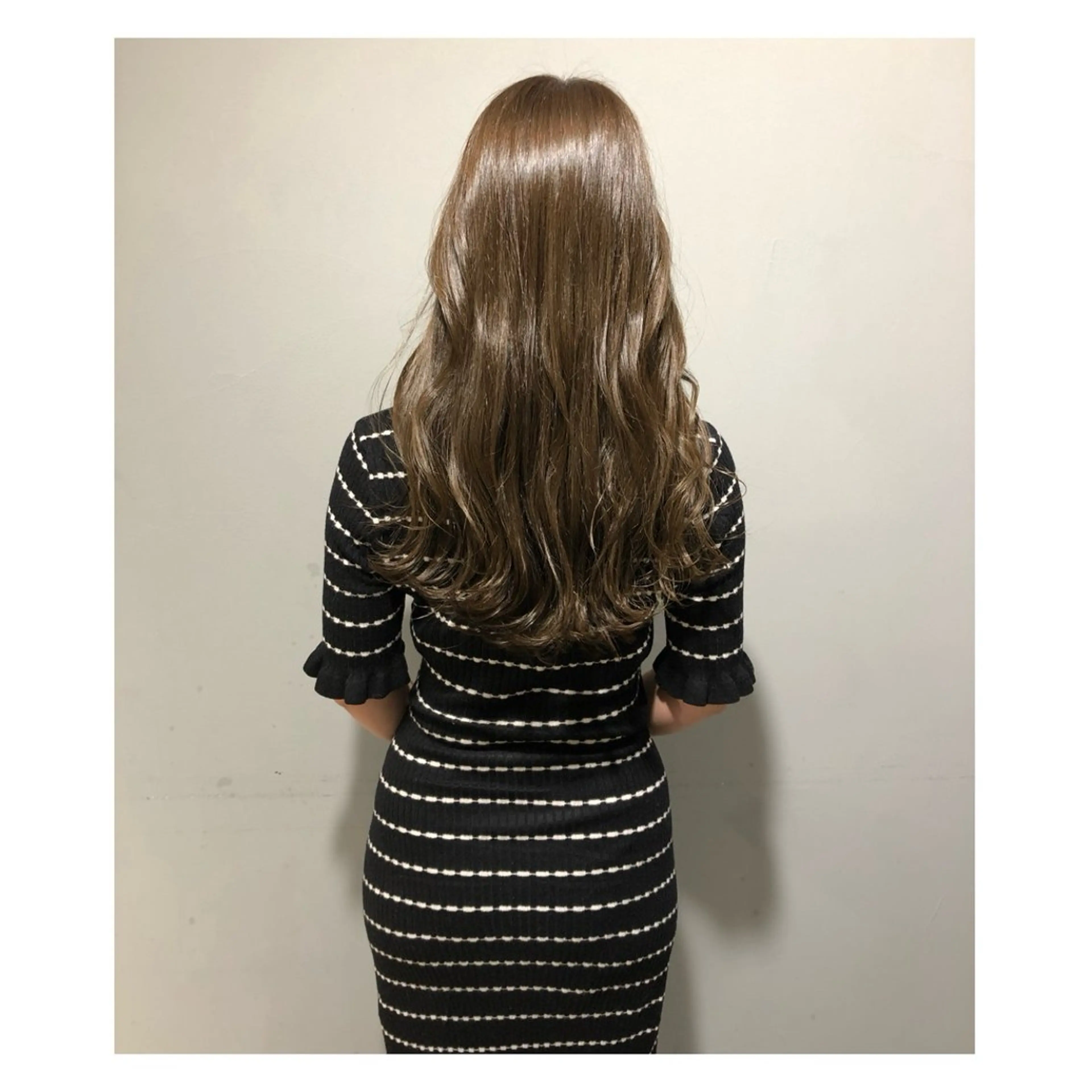 ロング カラー パーマ ヘアアレンジ 湯浅 直樹のヘアスタイル