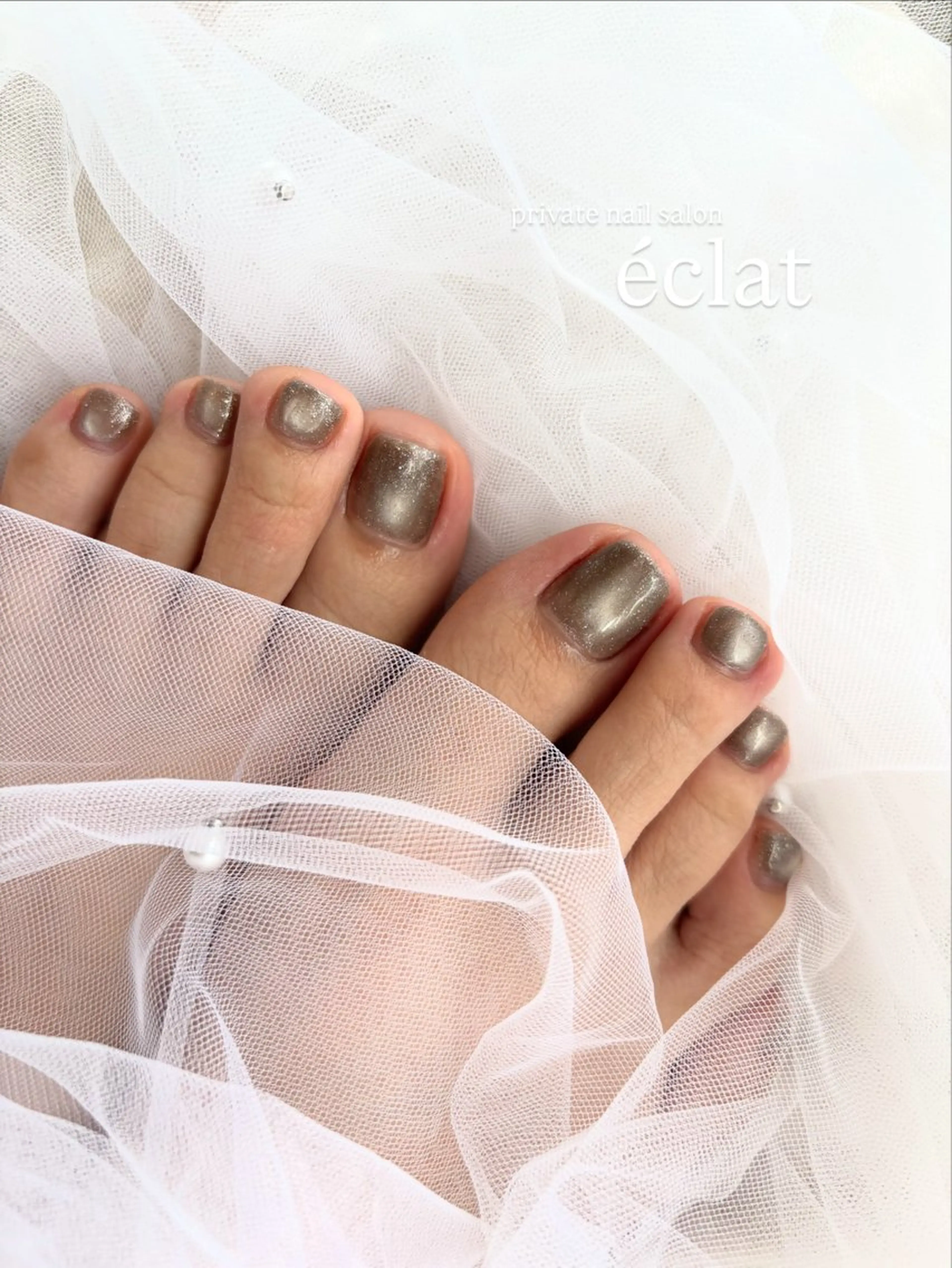 フット　ワンカラーの写真