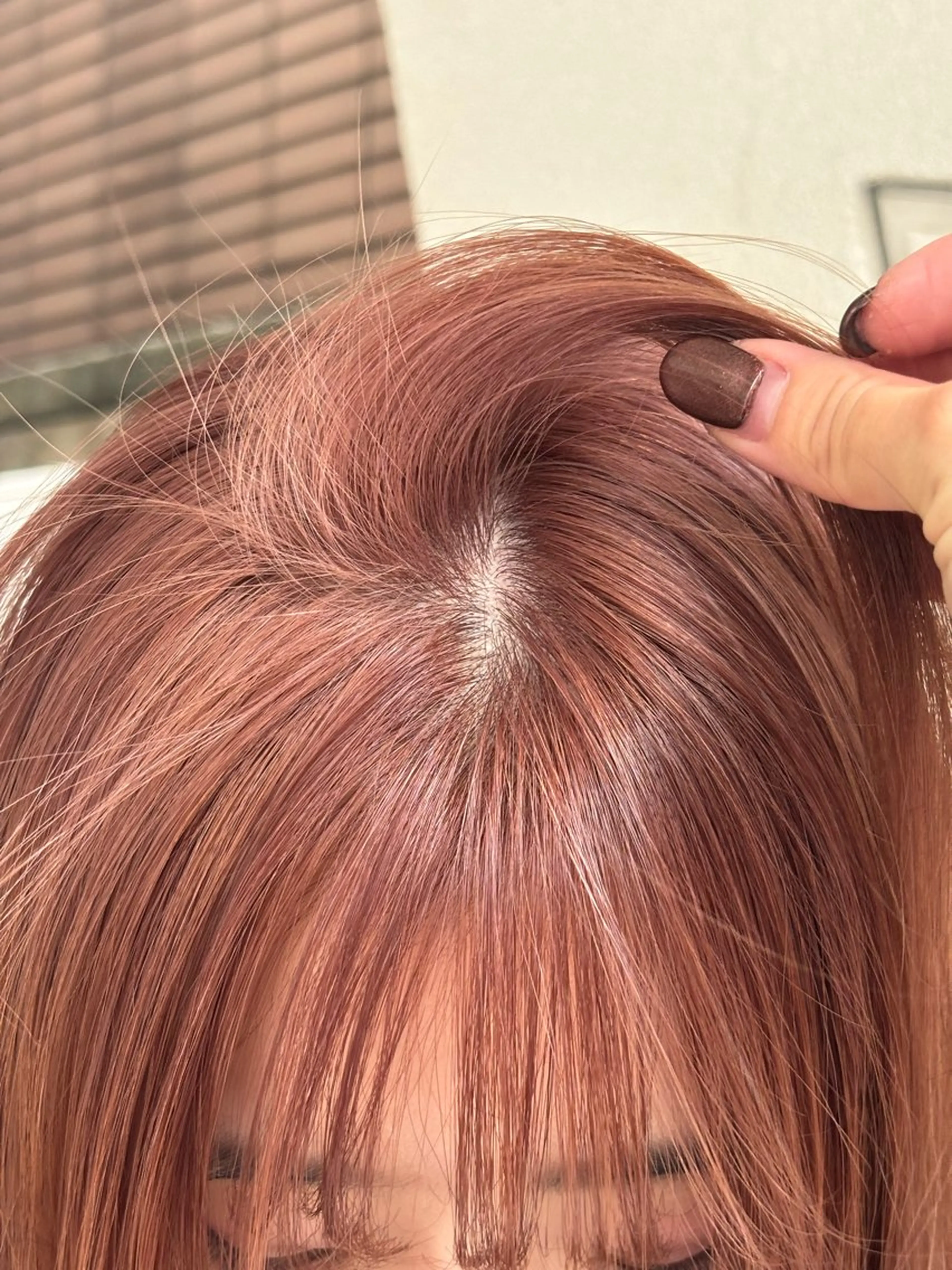 カラー ヘアカラー トリートメント ヘッドスパ ヘアセット レイヤーボブ🎵 ブリーチ/りりのヘアスタイル