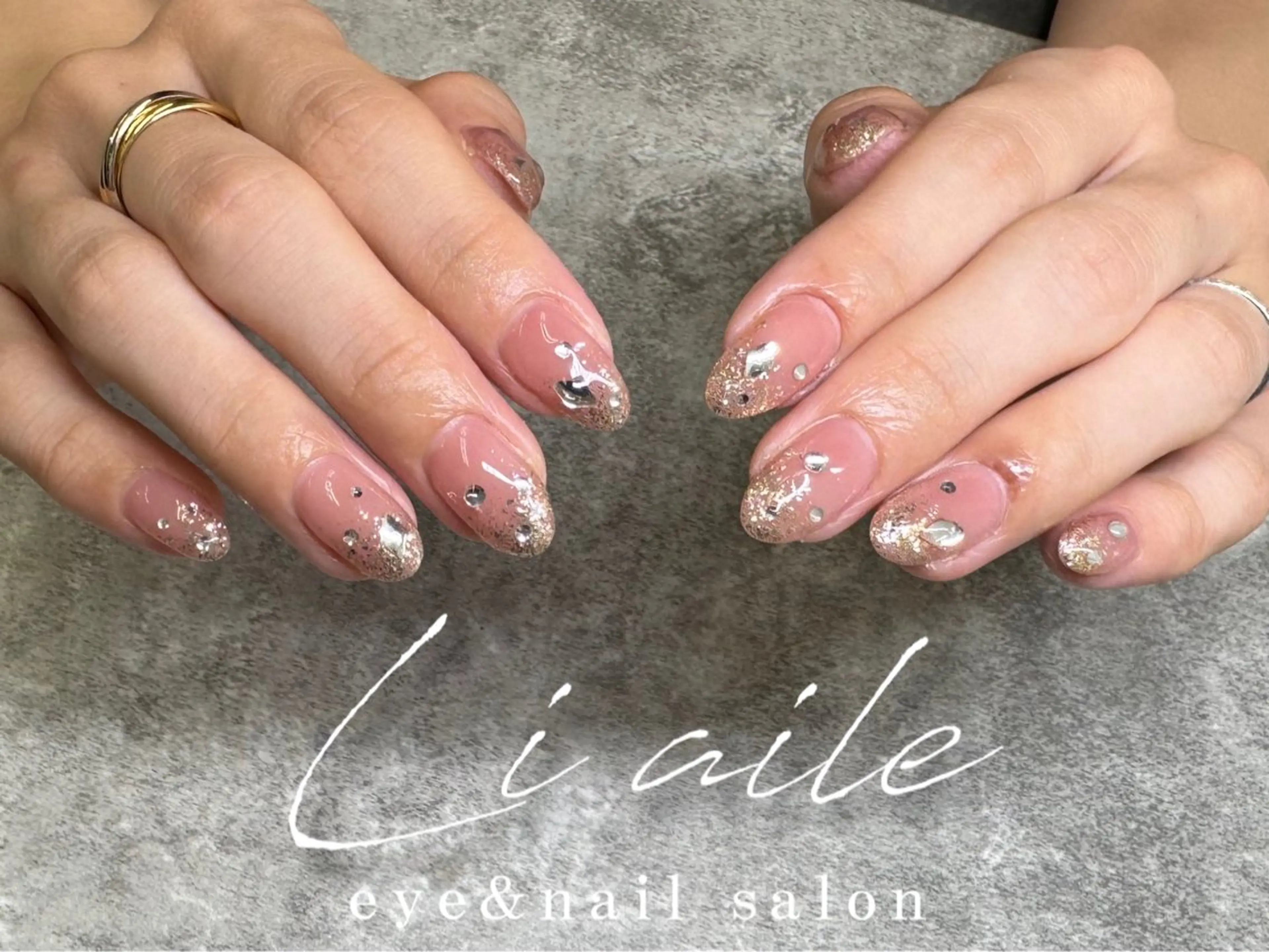 ネイル Li aile eye&nail 上本町店所属・Li aile Aikaのネイルデザイン