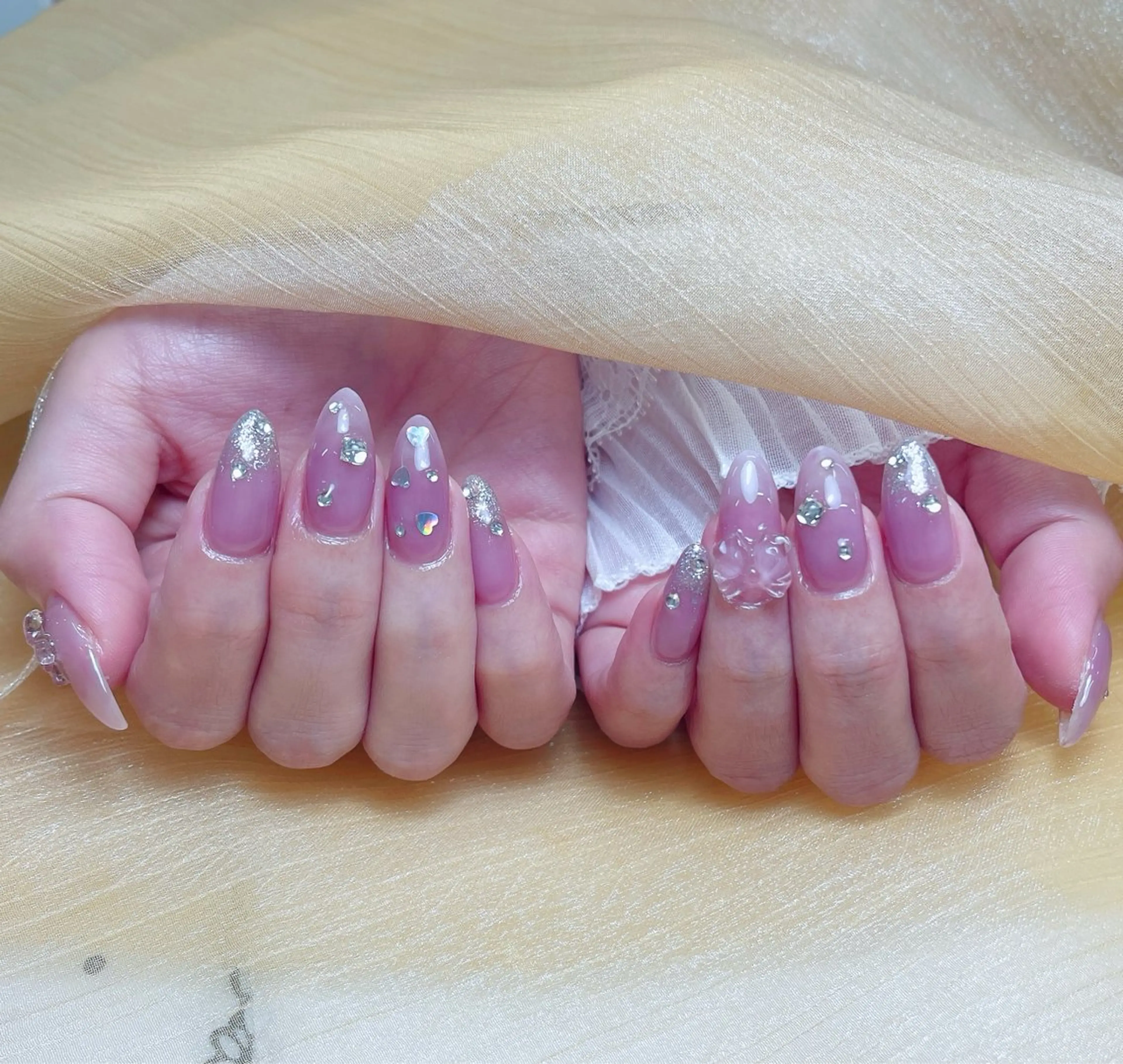 ネイル ハンドネイル ╹◡╹Mimoミモ Eye&Nailのマツエク・マツパデザイン