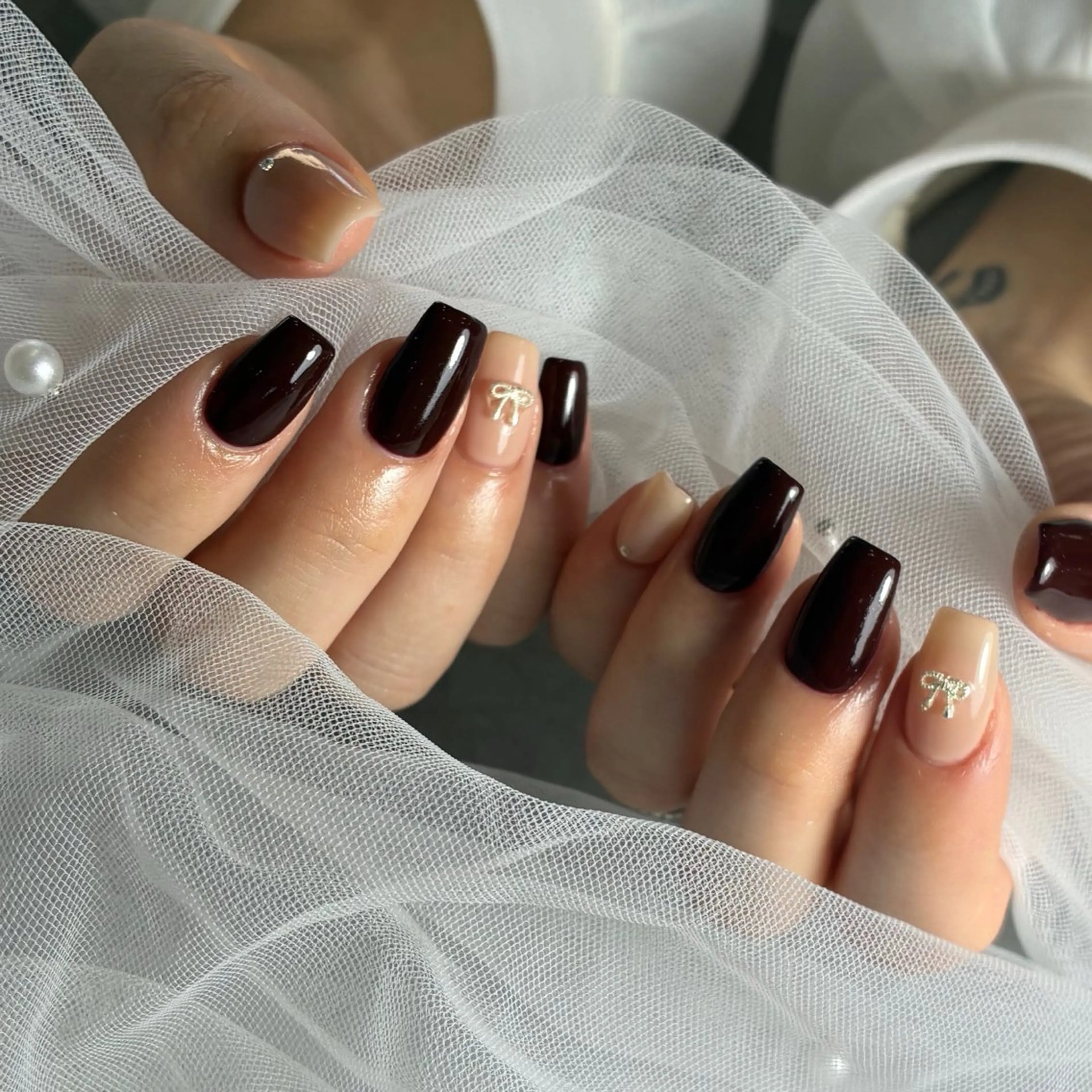 ネイル Fumi ポップ/ナチュラルのネイルデザイン