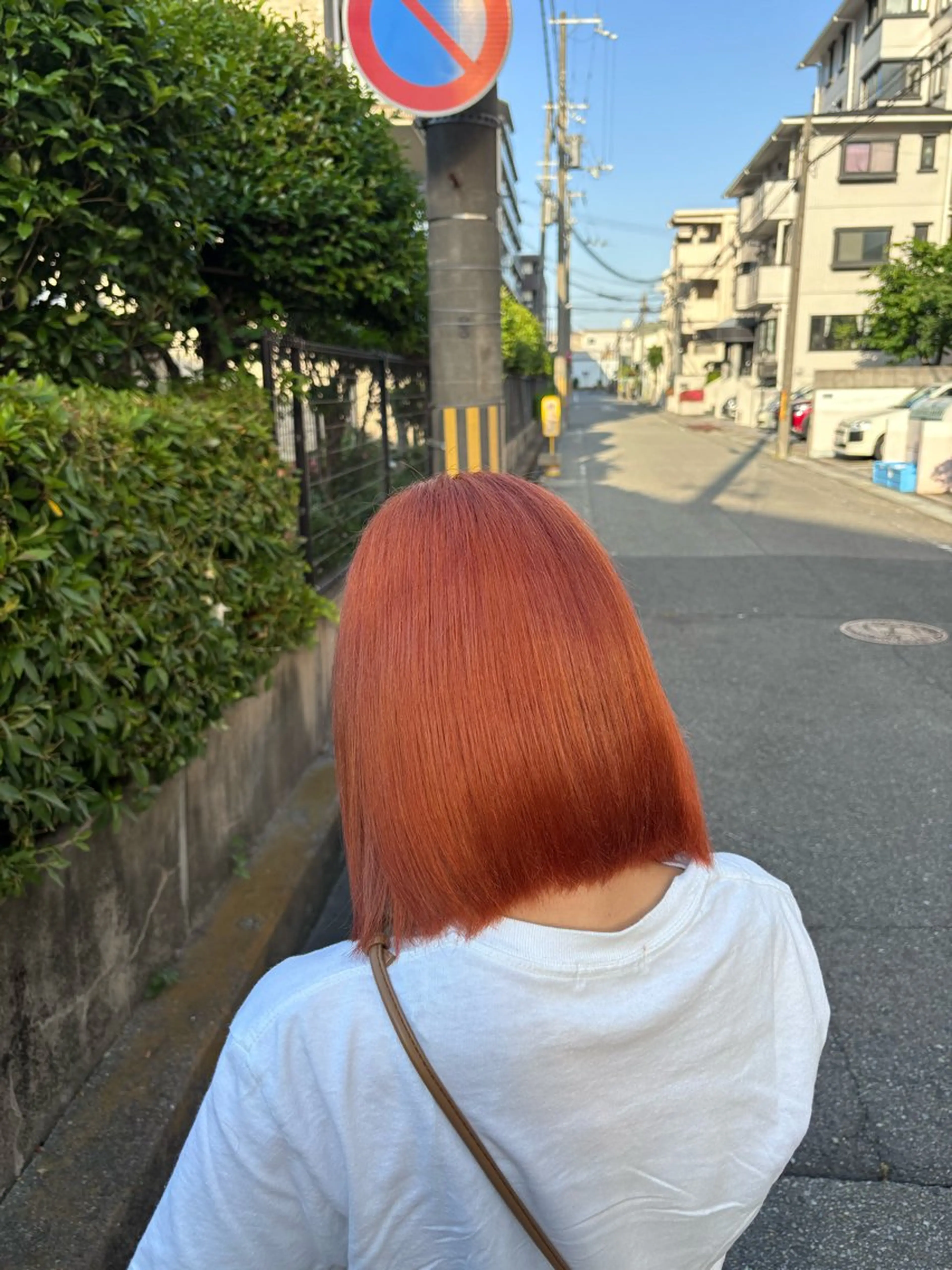 カラー 真鍋 月音のヘアスタイル
