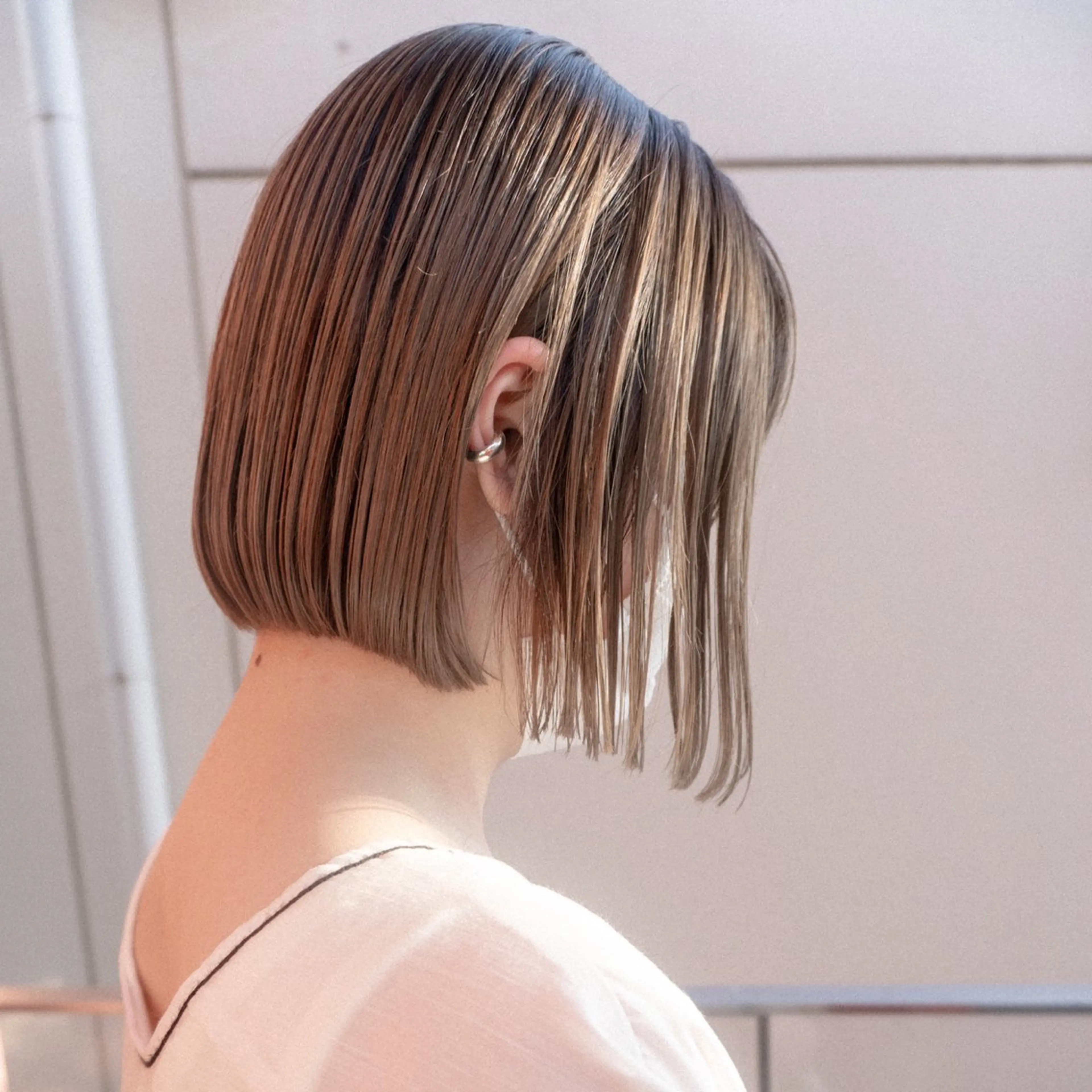 ショート カラー 艶カラー🫧 猿渡 響のヘアスタイル