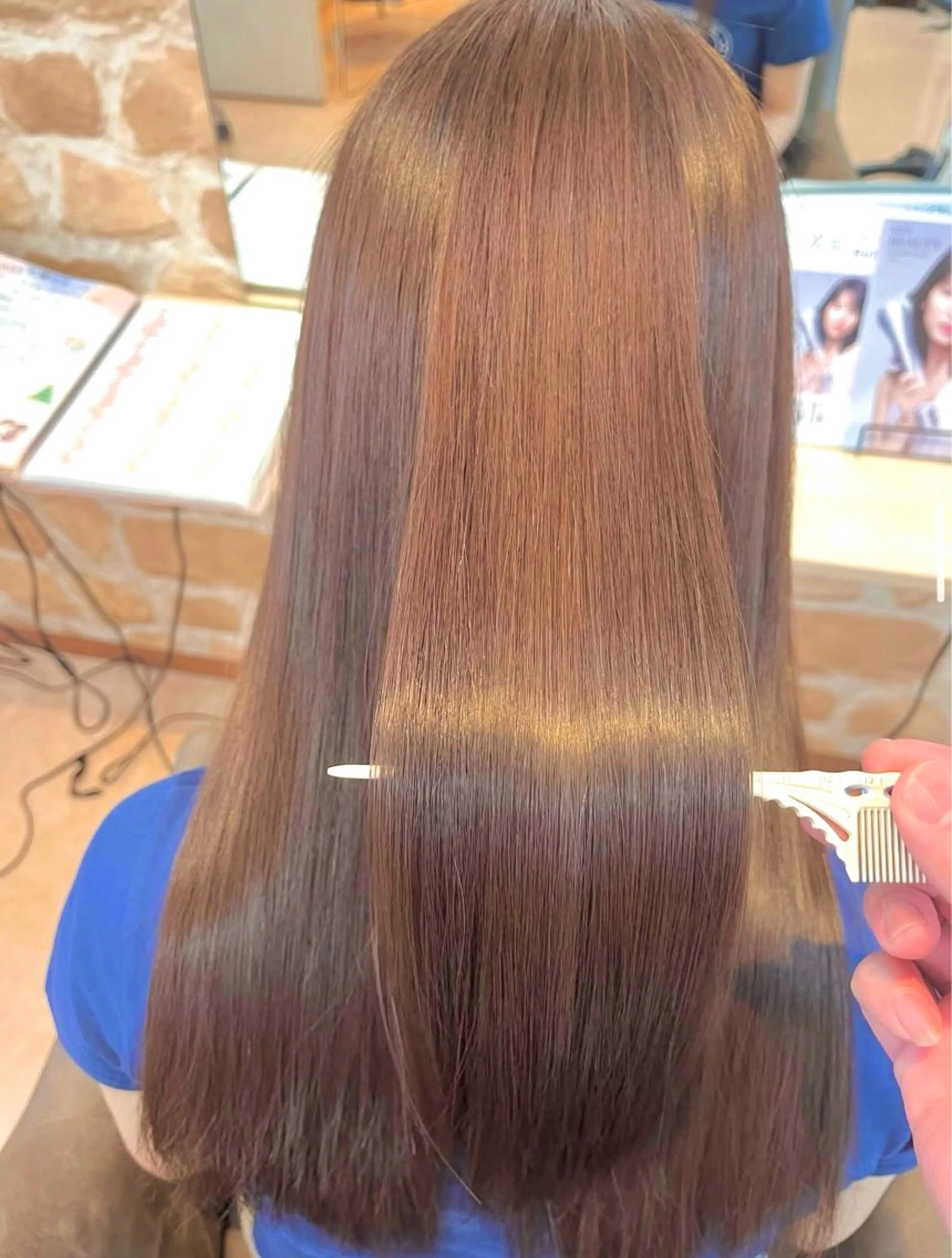 【質感🆙】カット✂️＋内部補給トリートメント🫧の写真