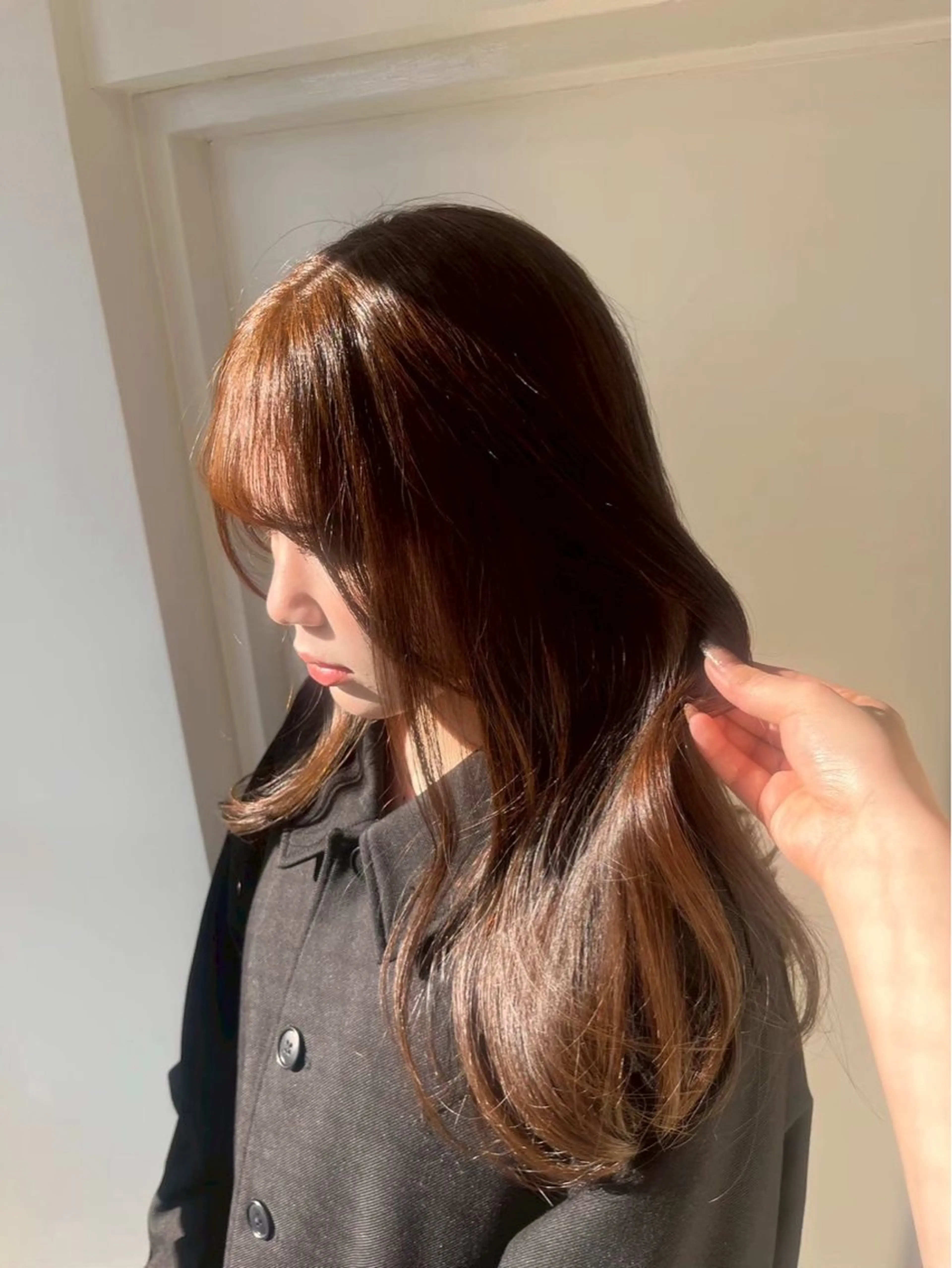 カラー 川邉 那月のヘアスタイル