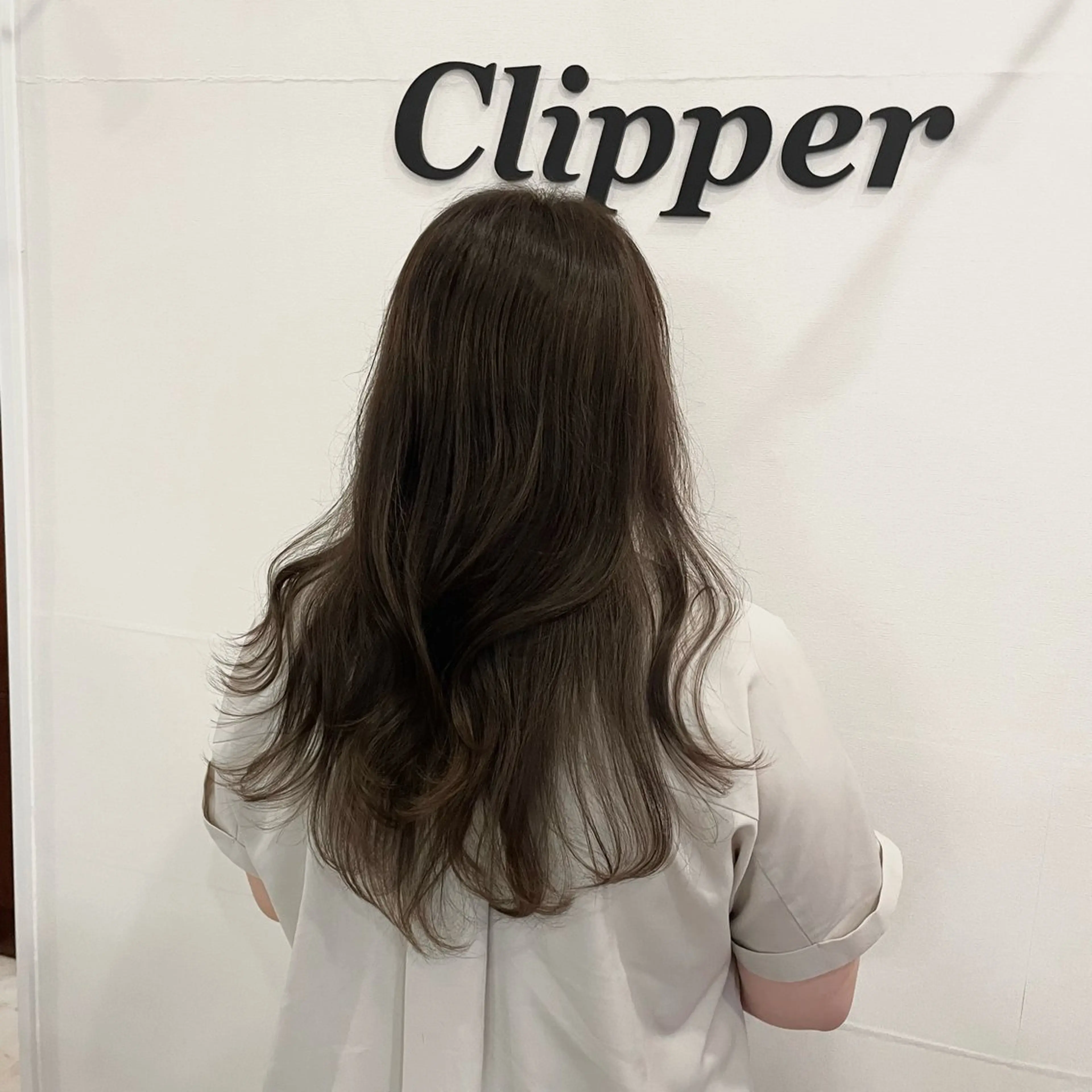 ロング ハイライト スダ ユキナ 髪質改善水素カラーのヘアスタイル