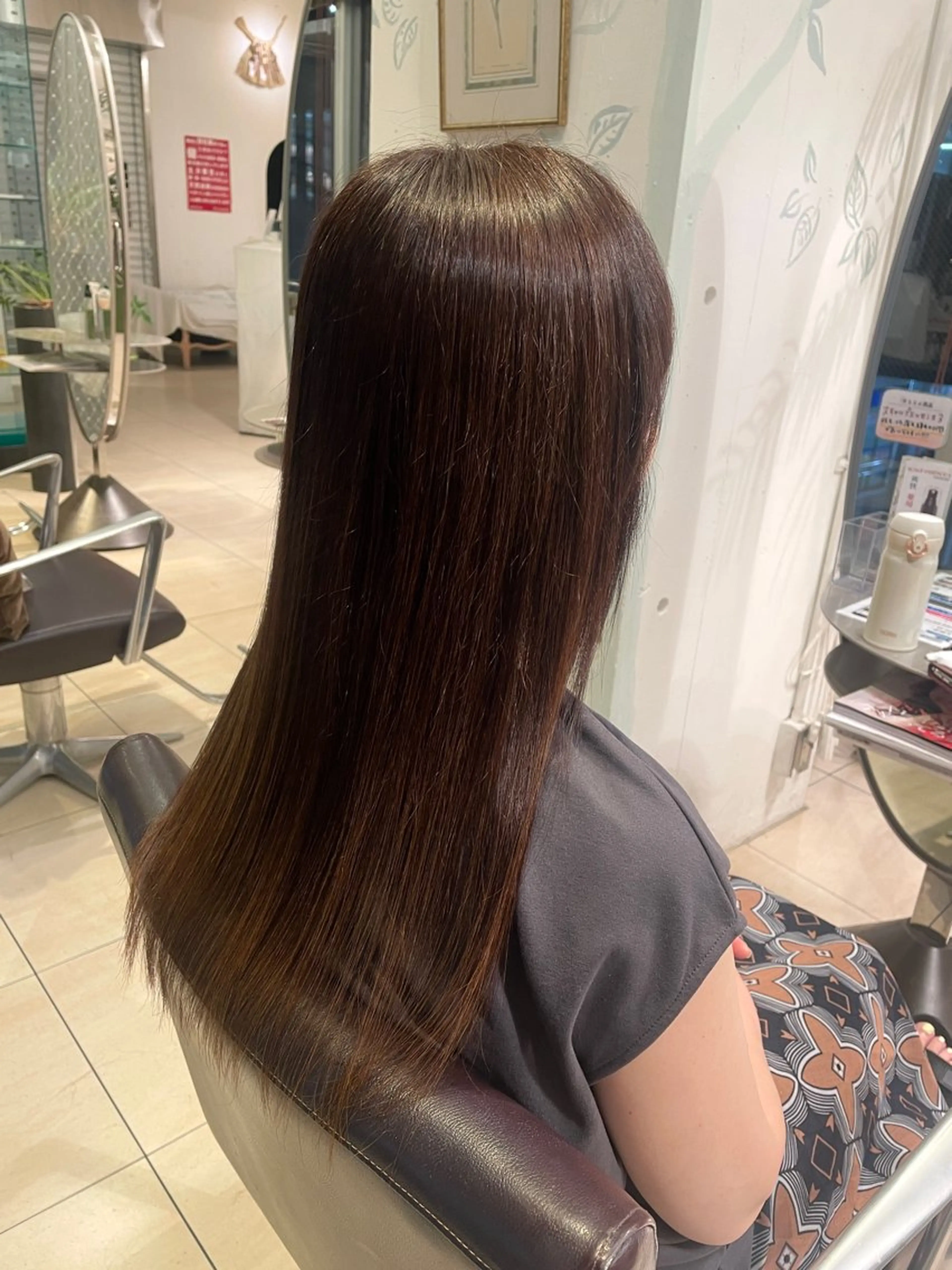 ロング パーマ 菊池 菜月のヘアスタイル