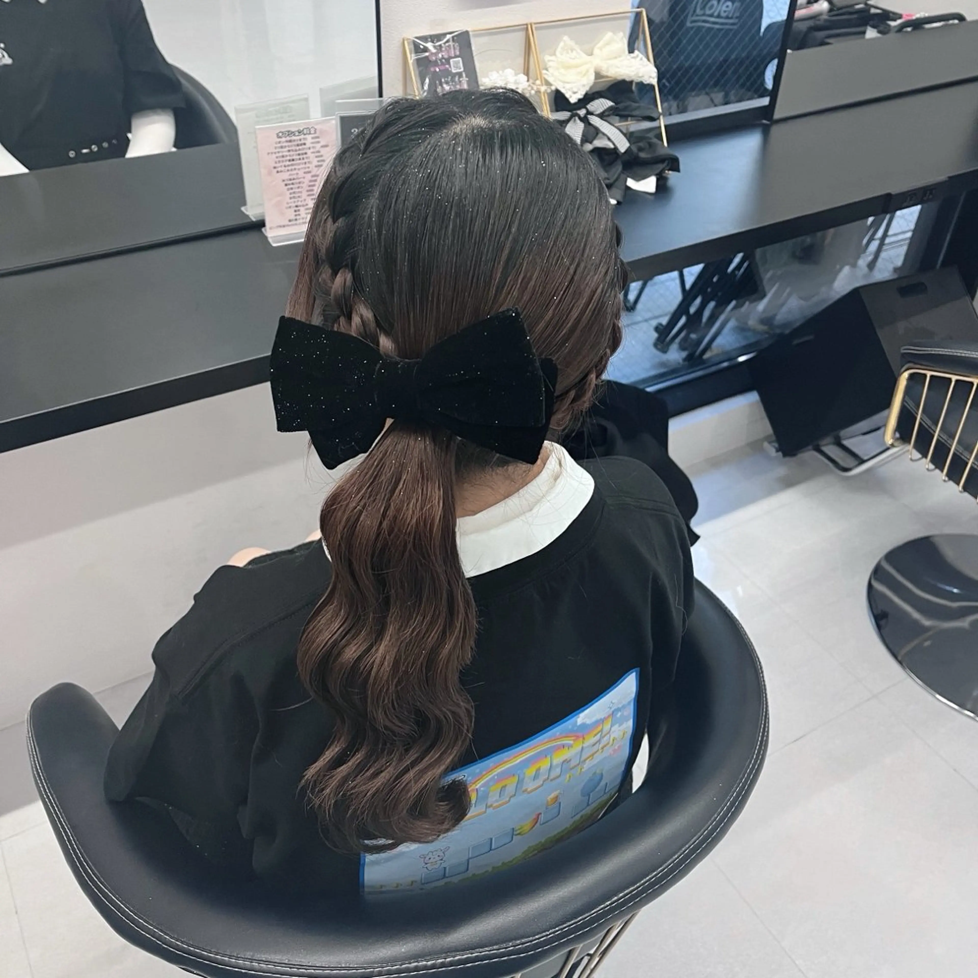 セミロング ヘアアレンジ ヘアセット MILD by 17 秋葉原 ‪♡みづき♡のヘアスタイル