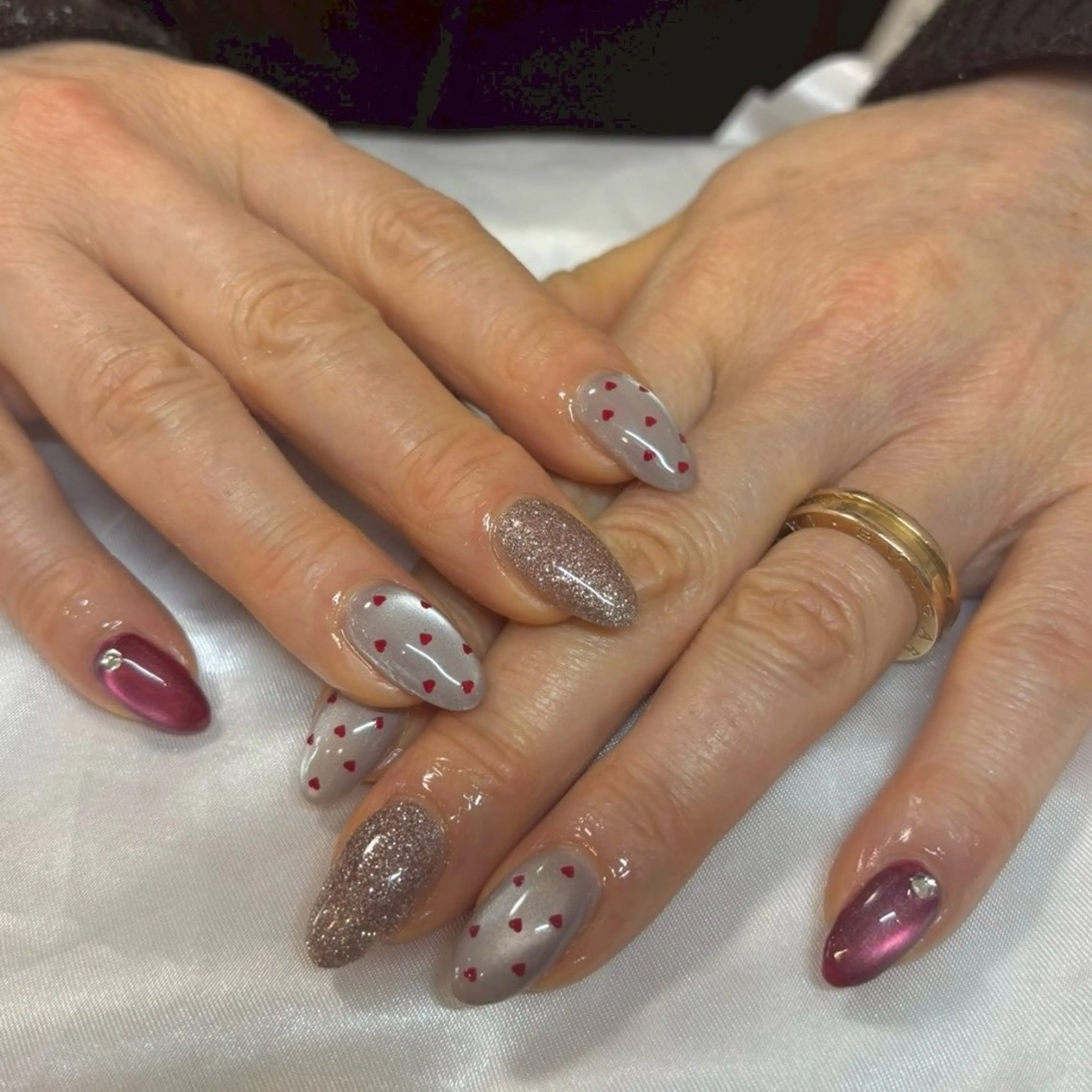 ネイル バレンタイン lalaroom. nailsalon航空公園店所属・lala room.のネイルデザイン