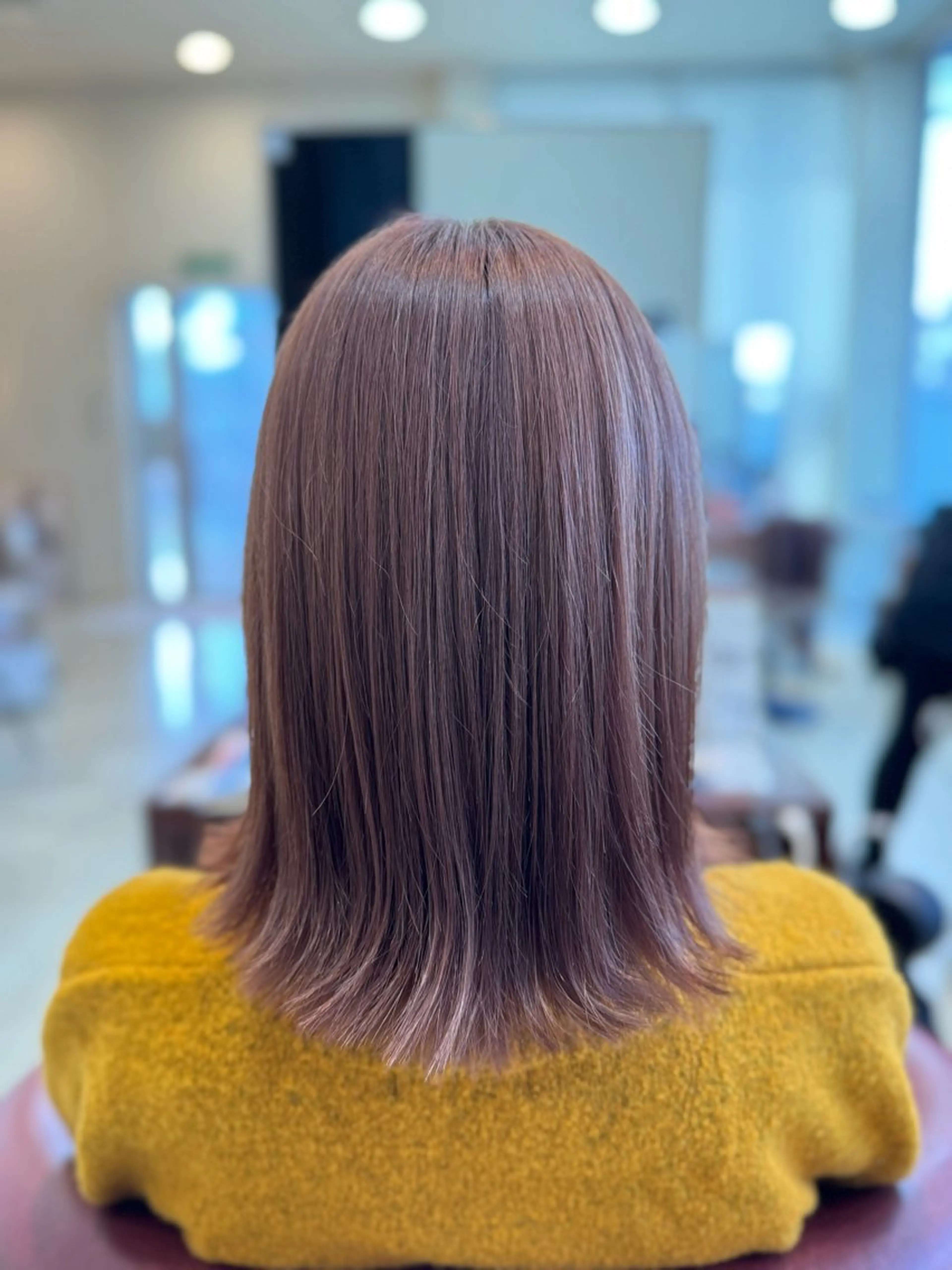 ミディアム カラー ヘアカラー 🫧sara荒井店 樹🫧のヘアスタイル