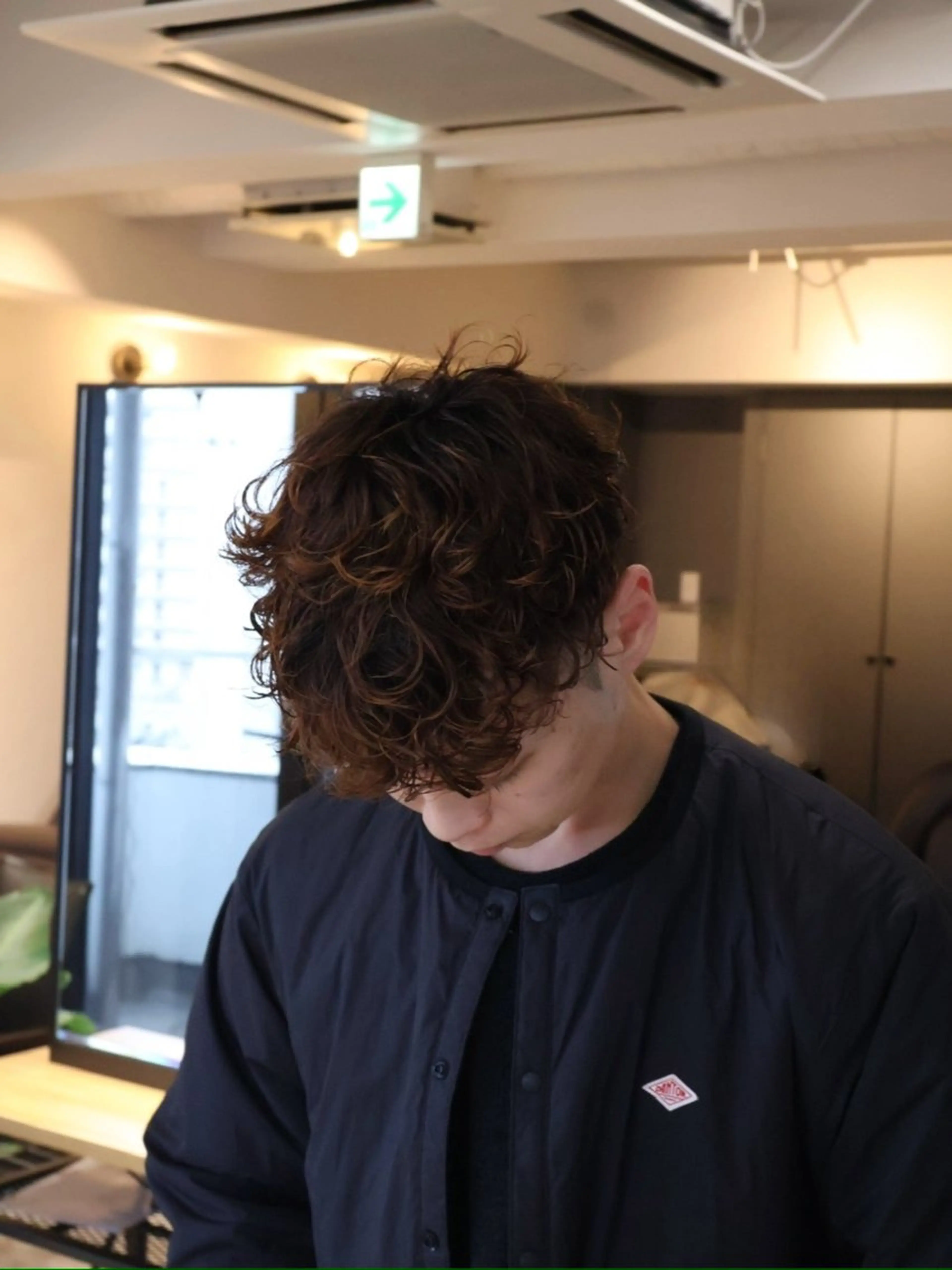 ショート メンズパーマ梅田 ・川副史晶のヘアスタイル