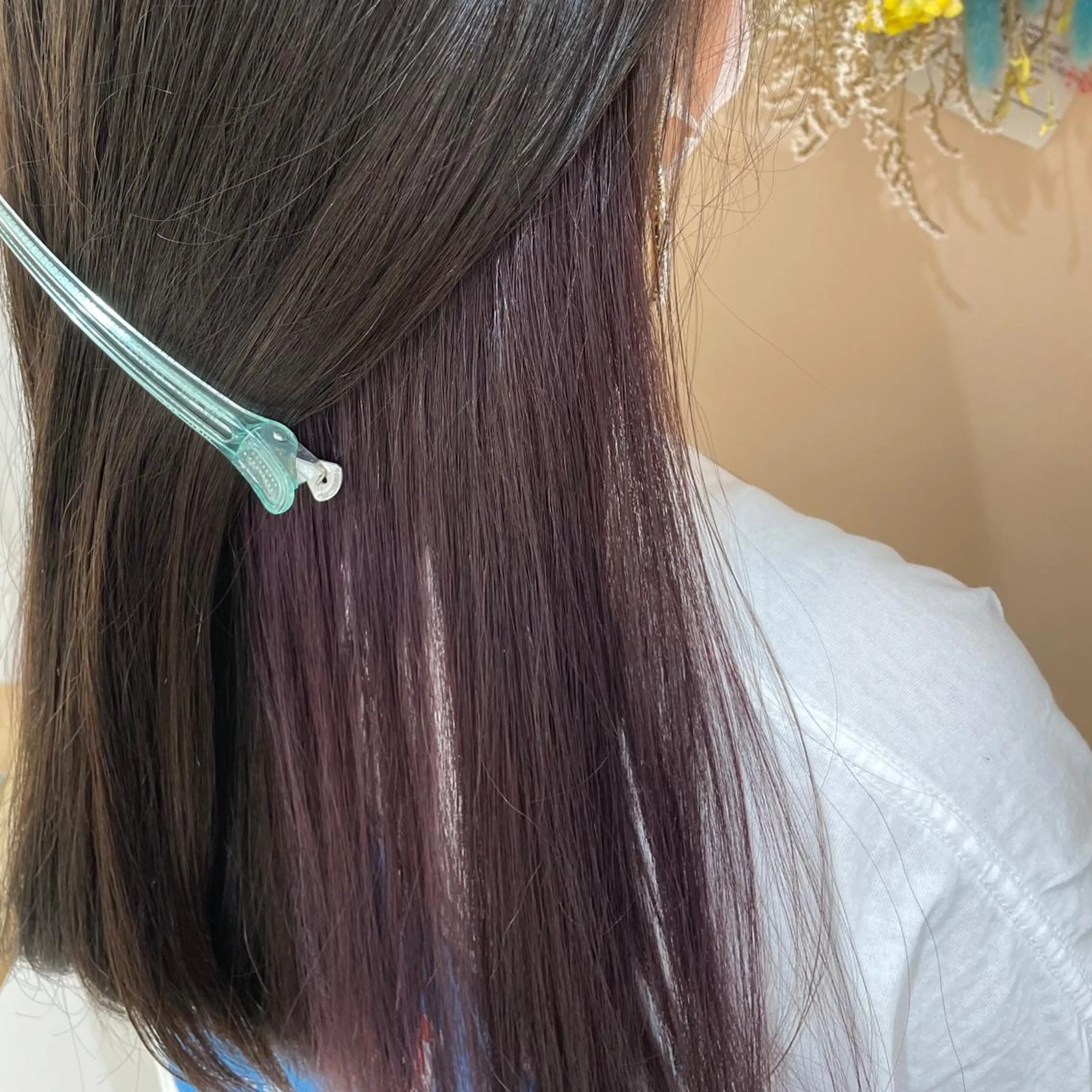 ロング カラー インナーカラー ヘアカラー トリートメント ショート/ボブ/ 透明感カラー/ほのかのヘアスタイル