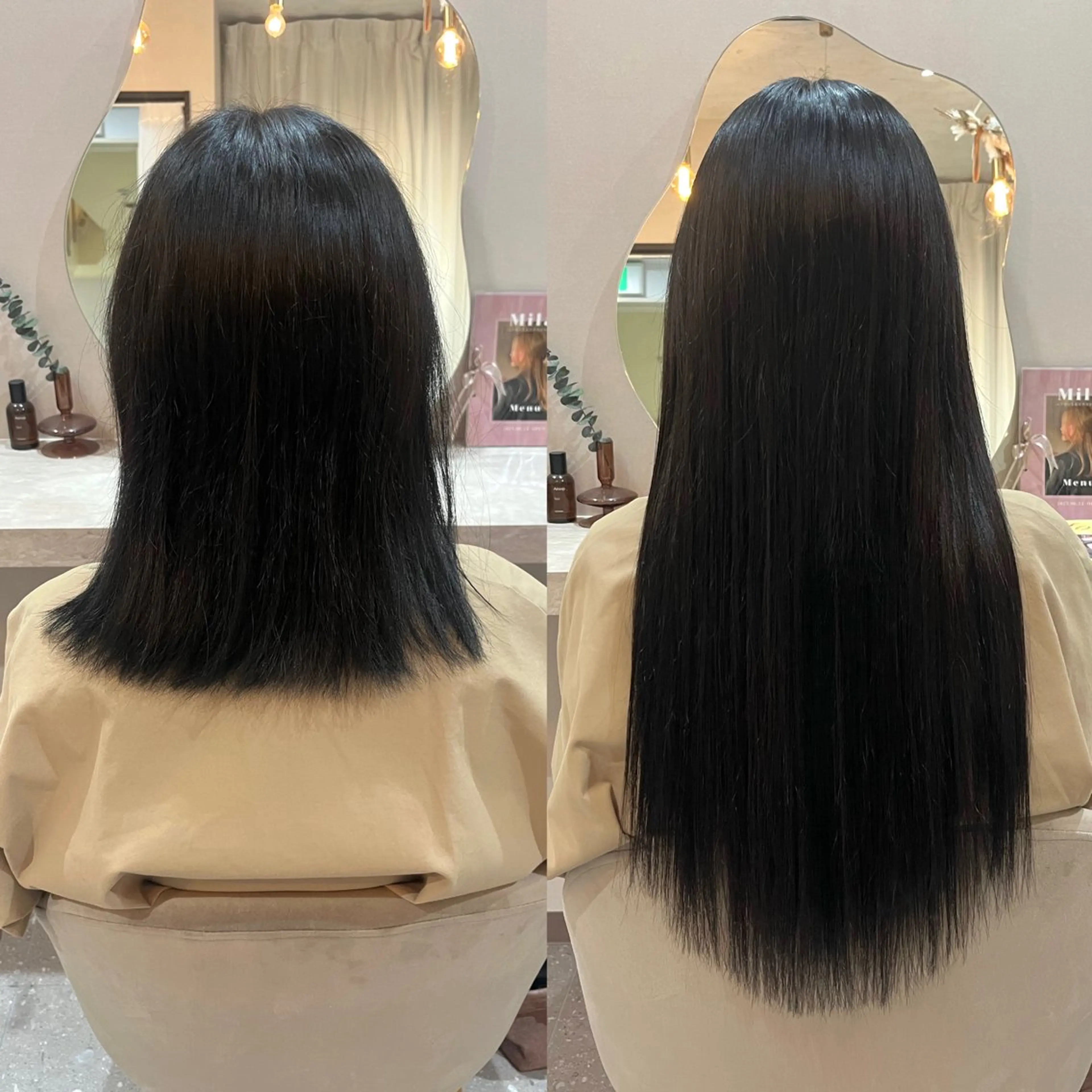 ロング ヘアアレンジ エクステ Mila Akariのヘアスタイル