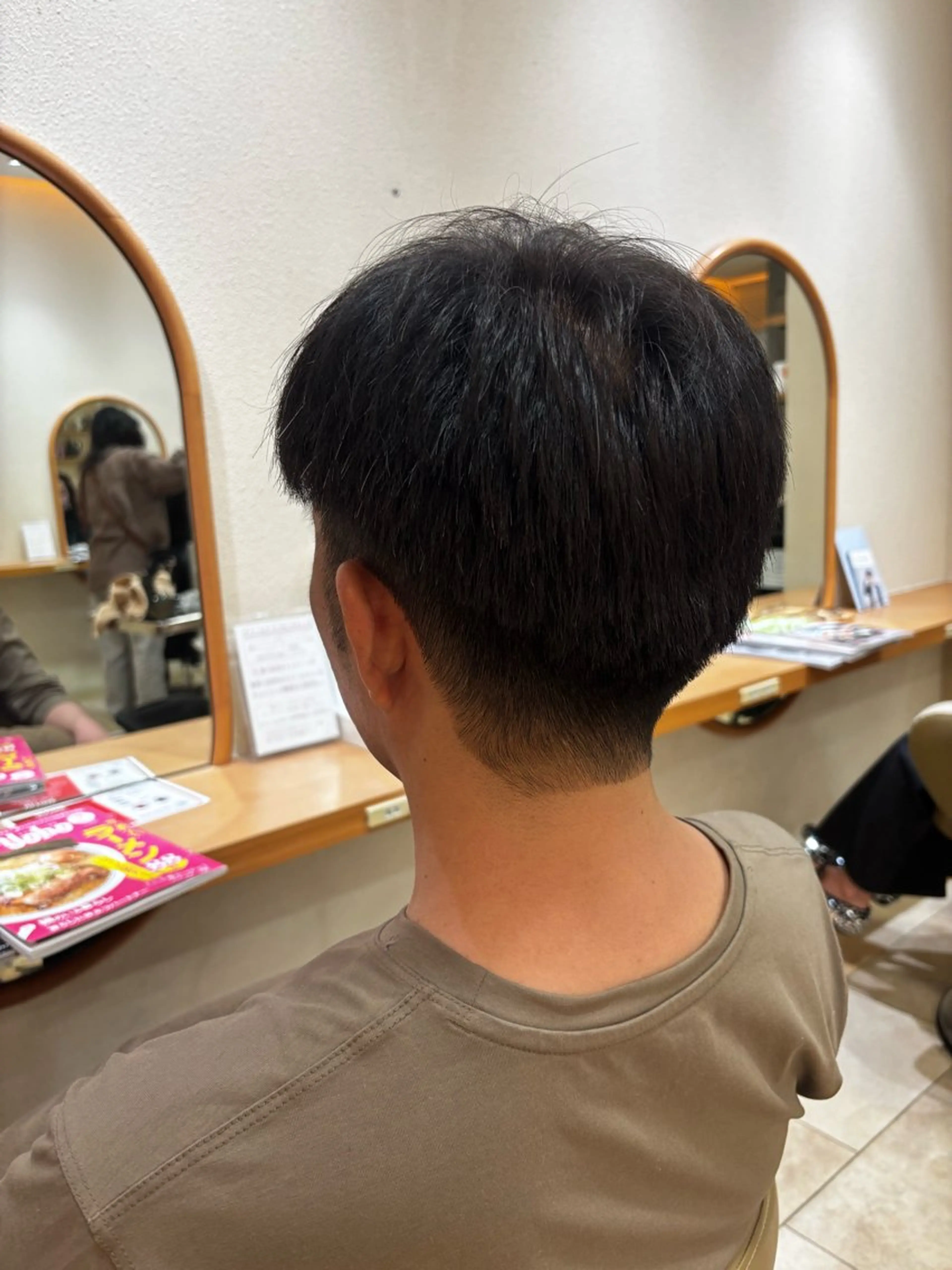 メンズ 刈り上げ カット 工藤 榛透のヘアスタイル
