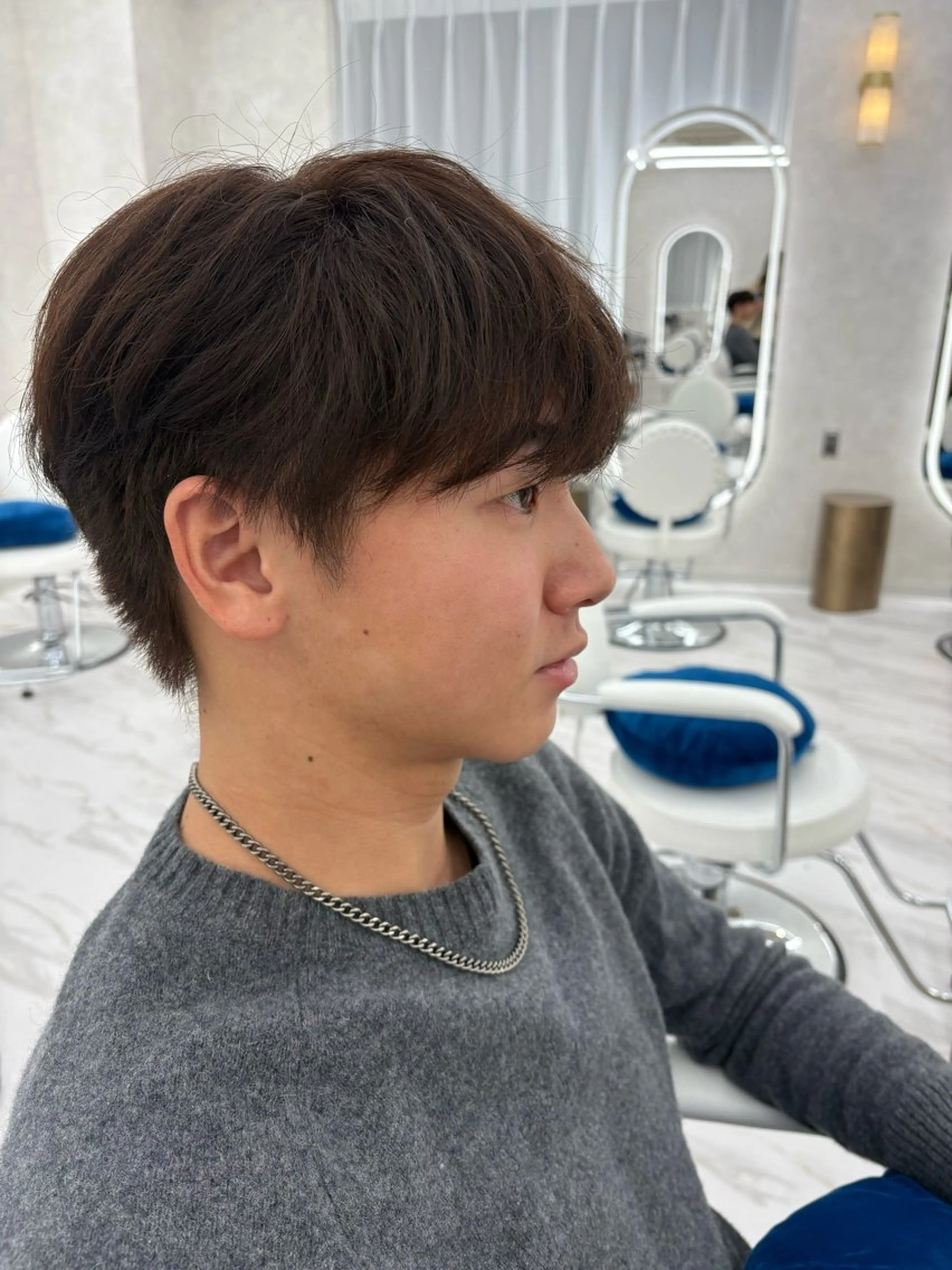 ショート メンズ 艶髪/愛されカラー natsuのヘアスタイル