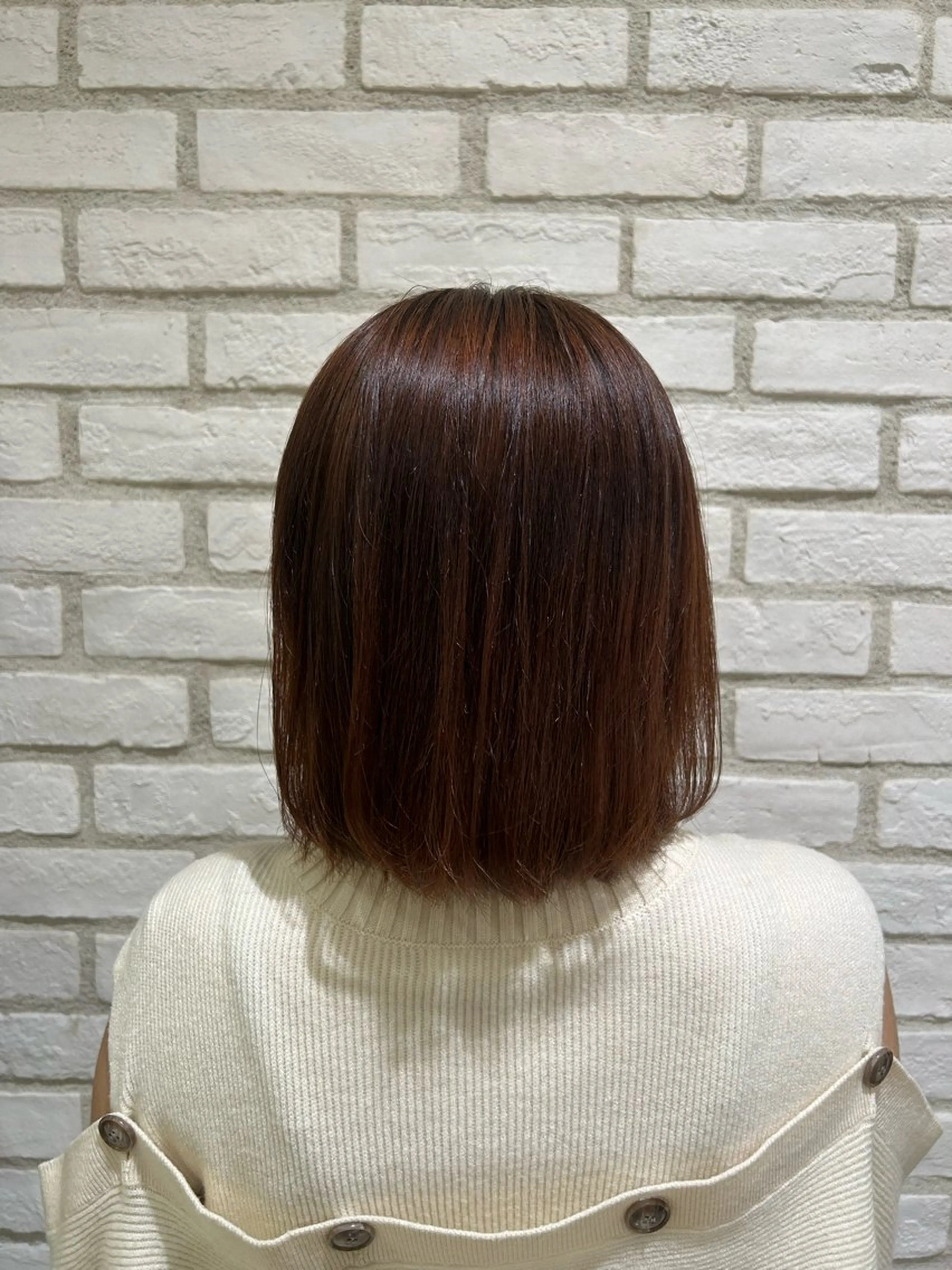 ショート 縮毛矯正 モデル募集中 松原京のヘアスタイル