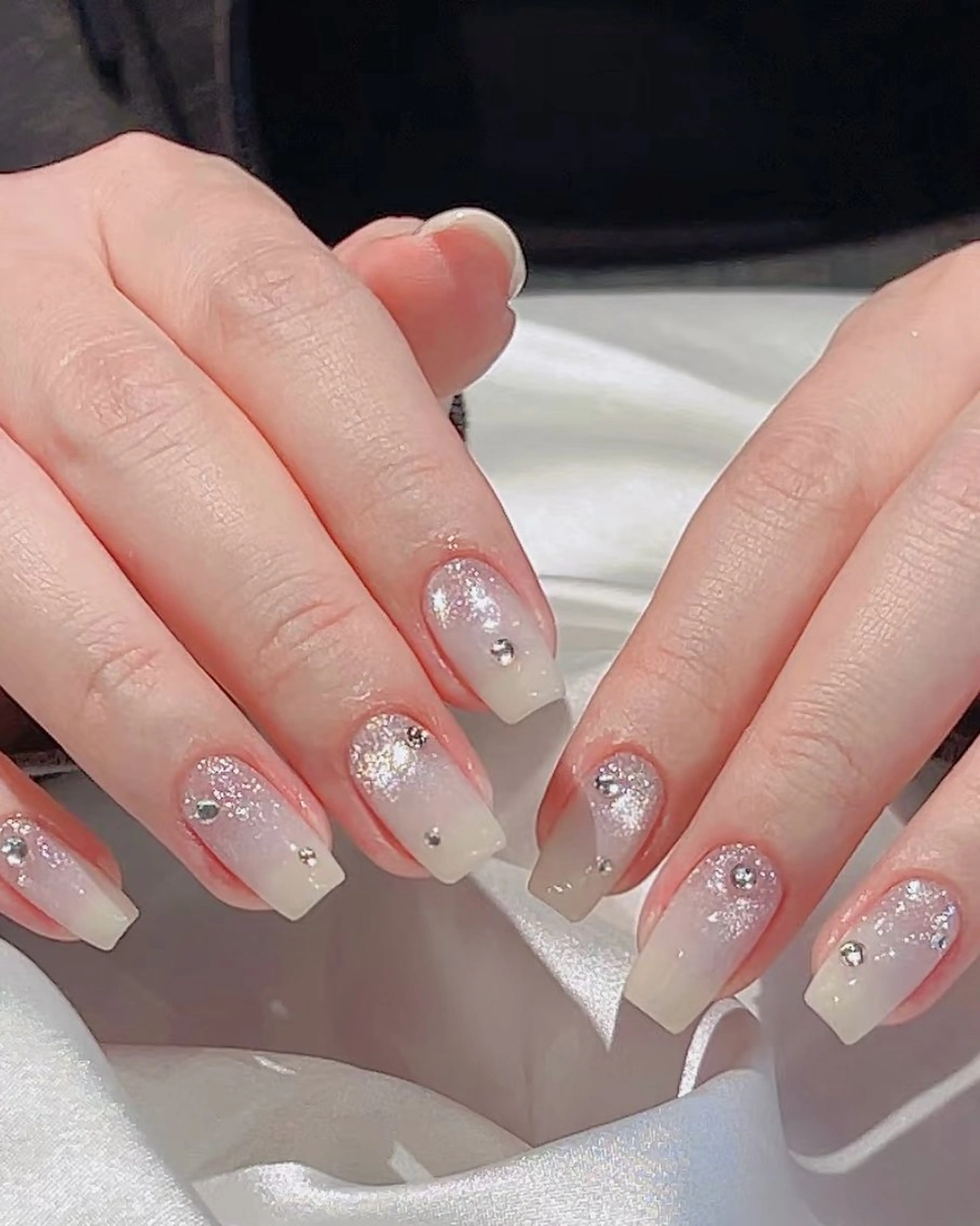 ネイル グラデーション 韓国ネイル マグネットネイル ワンホンネイル ハンドネイル Speraネイル 大宮店🎀のネイルデザイン