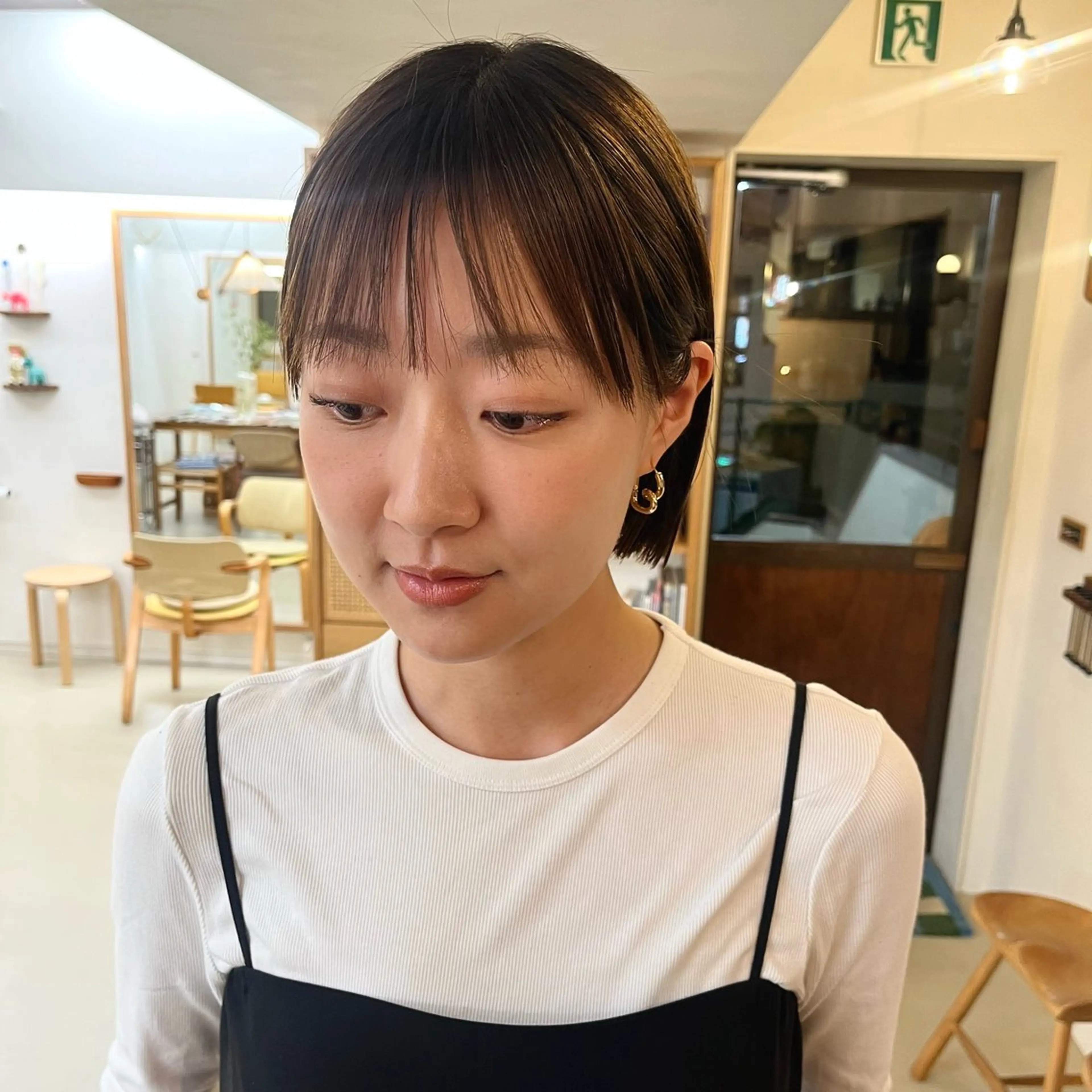 ショート 宇野澤 銘のヘアスタイル
