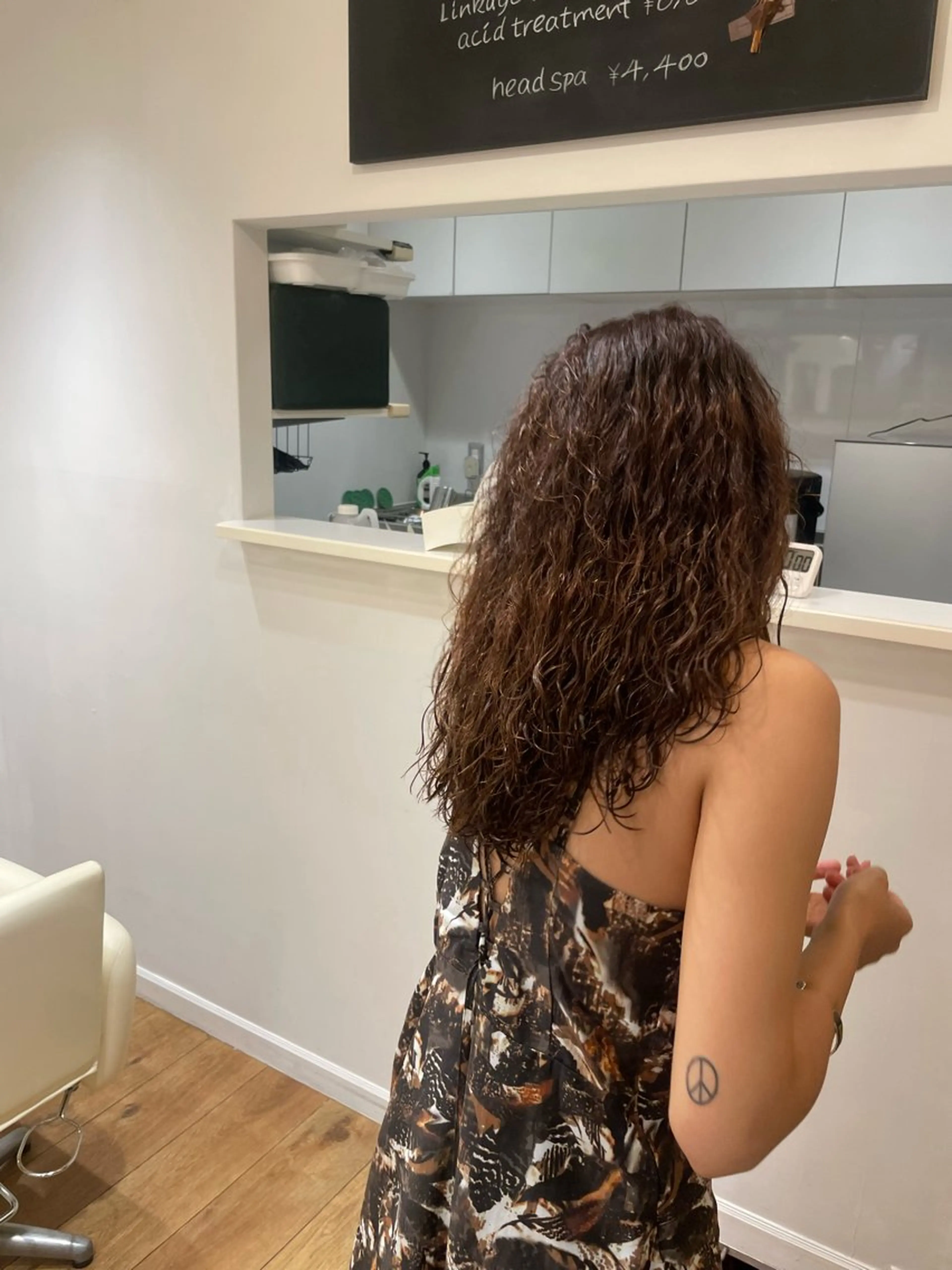 セミロング パーマ セミロングパーマ 松浦 愛利花のヘアスタイル