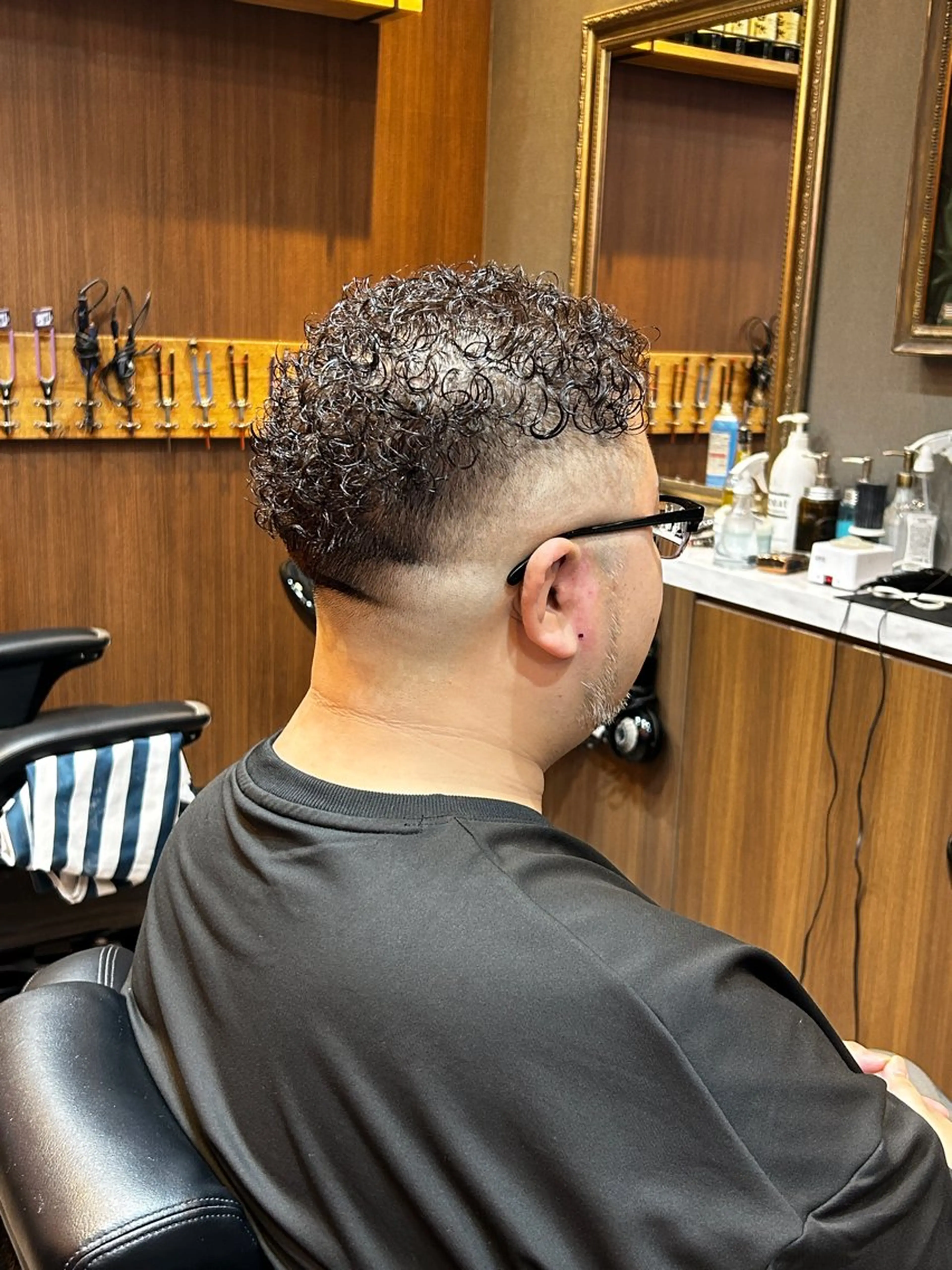 ショート パーマ メンズ メンズパーマ 吉田 愛恵のヘアスタイル