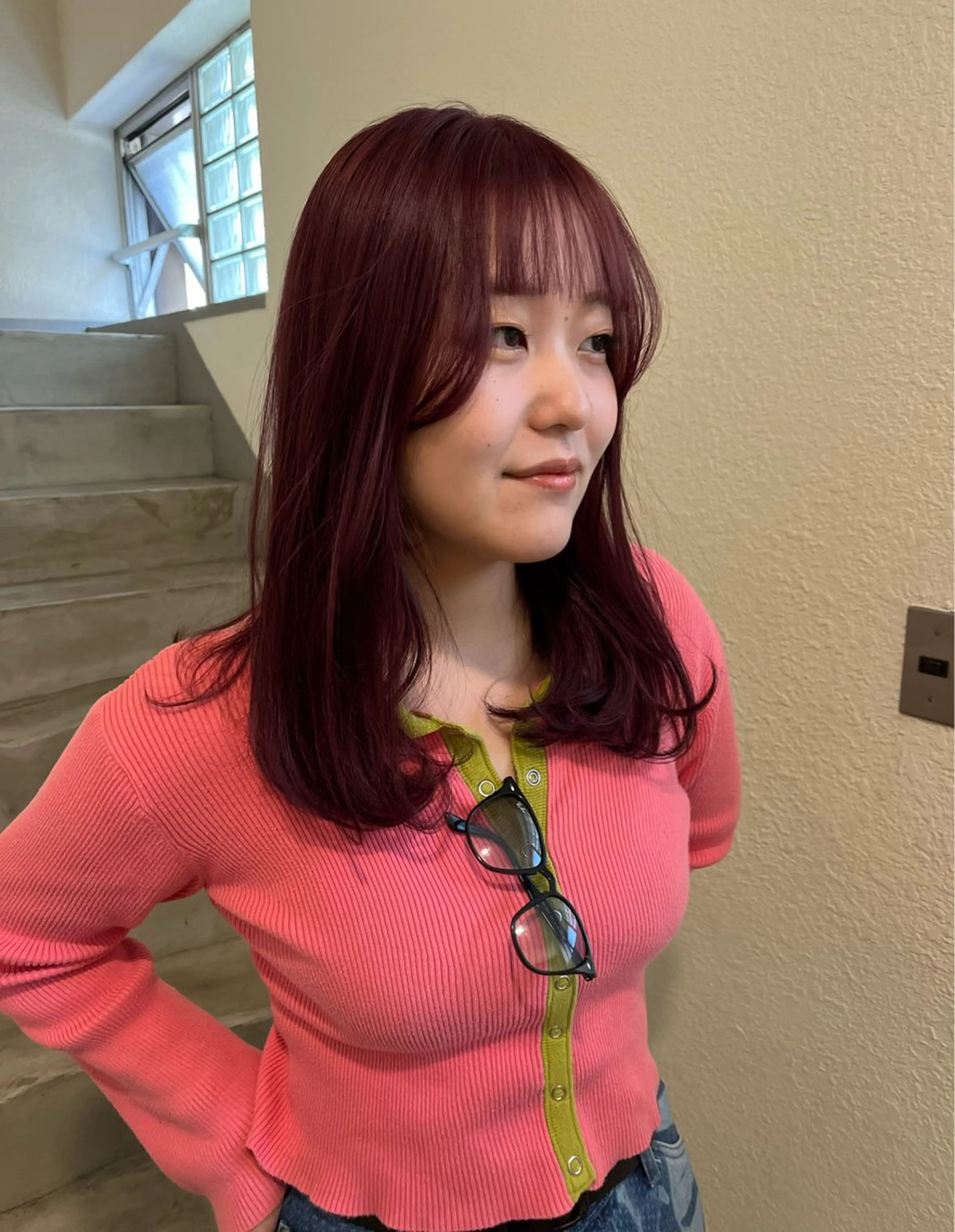 ミディアム SIKI yuuna レイヤーカット🪽のヘアスタイル