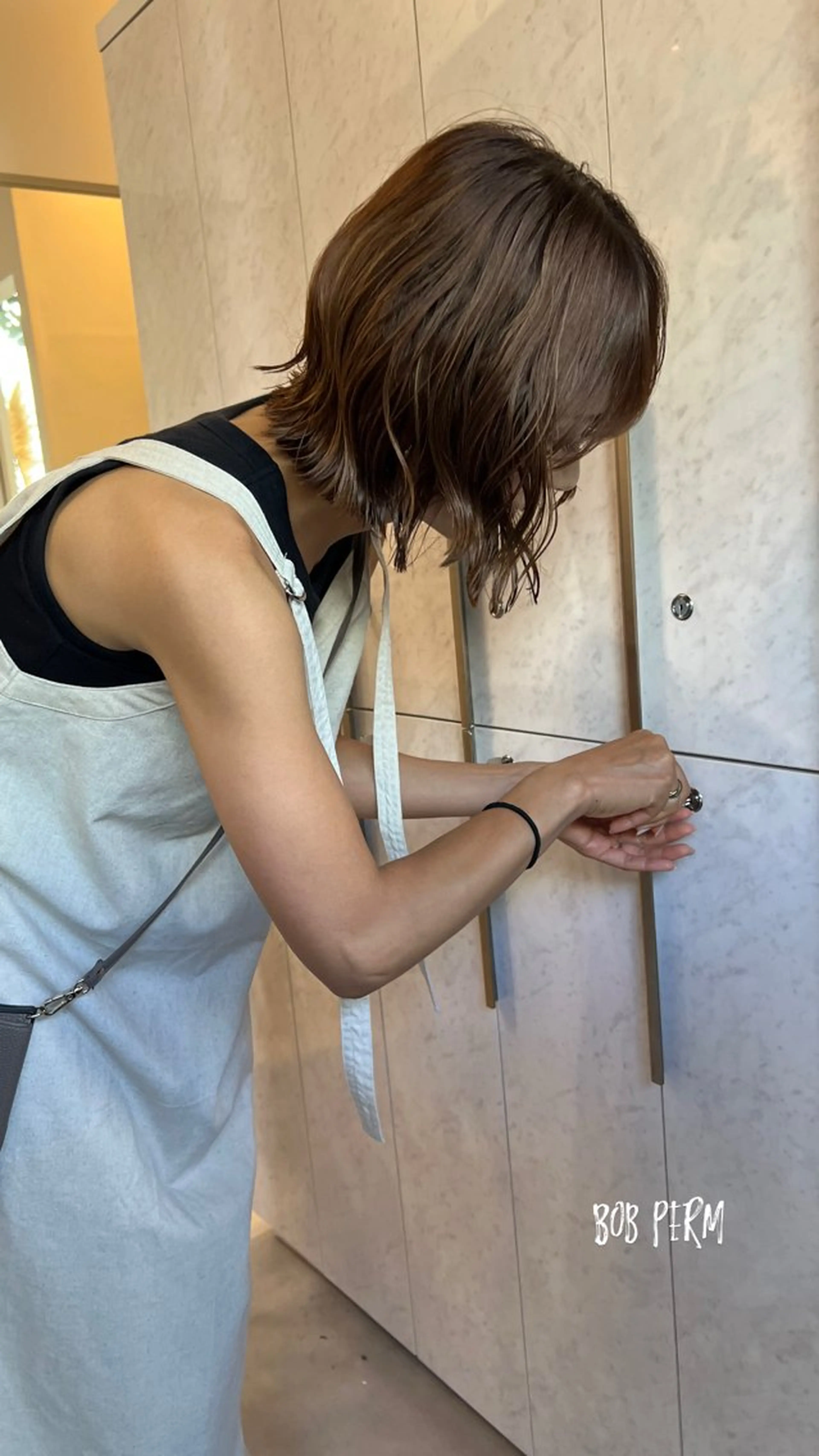 ショート パーマ ショートヘア 浅倉一馬のヘアスタイル