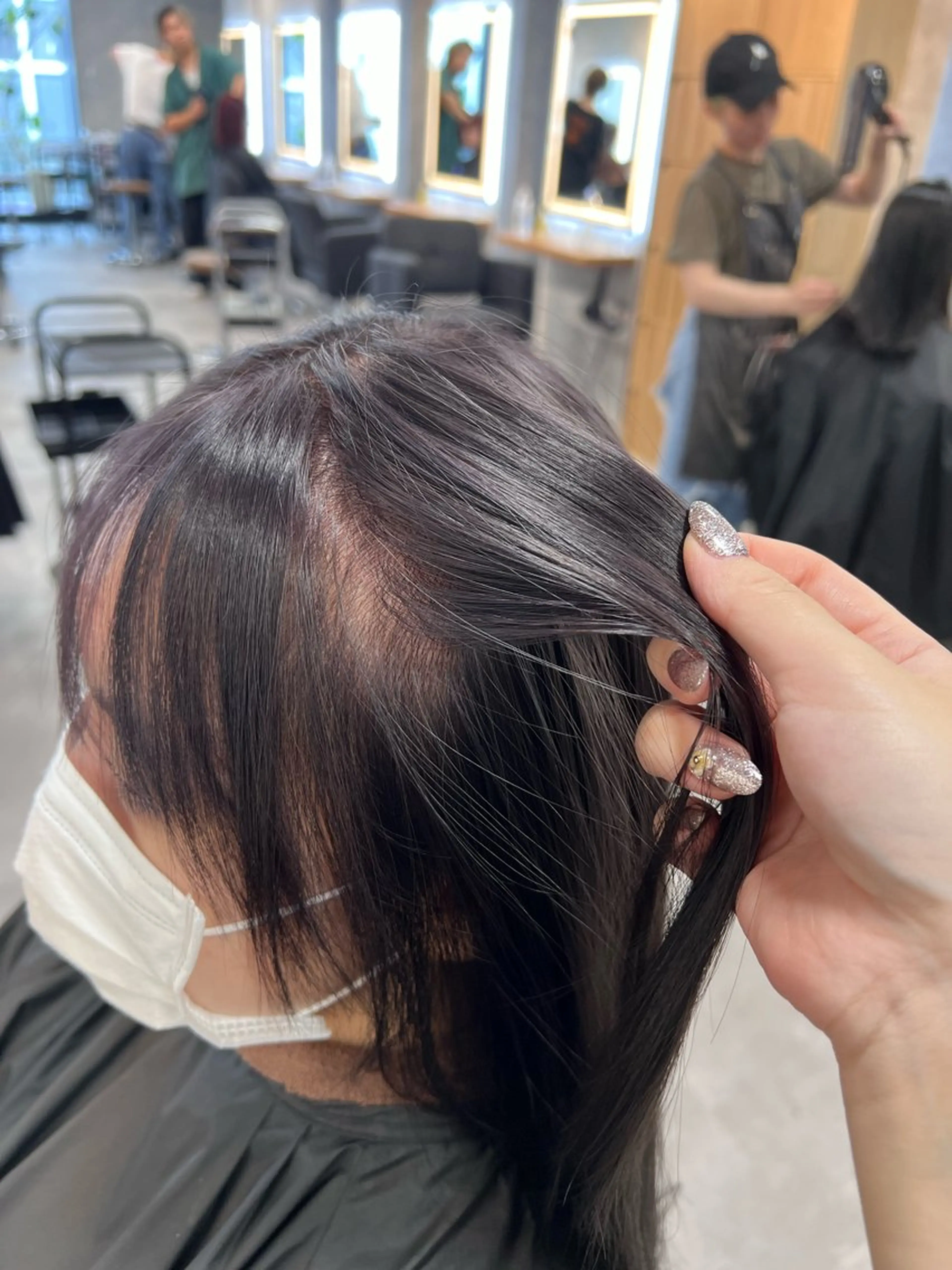 ロング カラー 💖札幌カラー 指名No.1💖玲奈のヘアスタイル