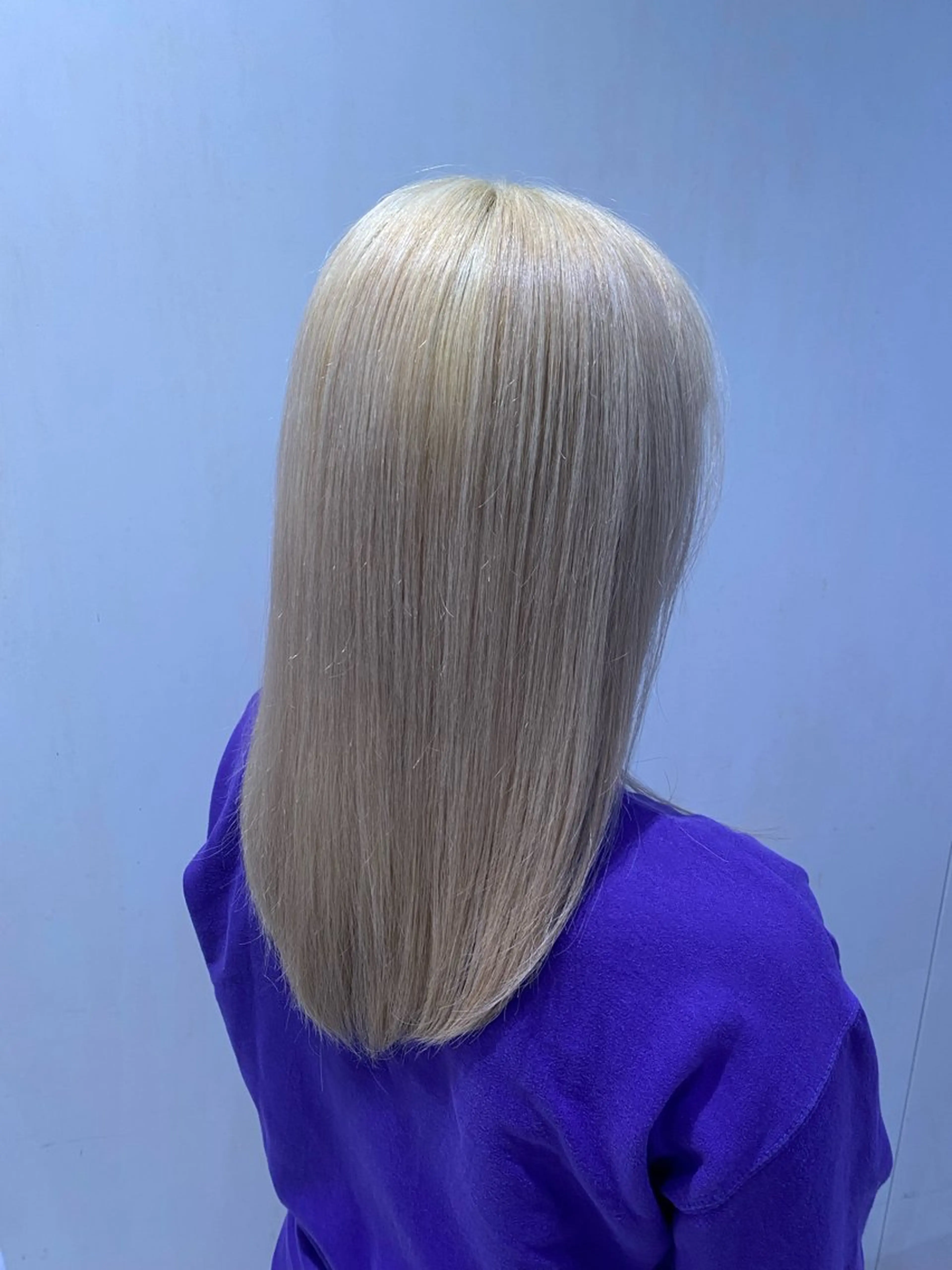 セミロング カラー ヘアカラー トリートメント stair:case 🌱Fuka🌱🦖のヘアスタイル