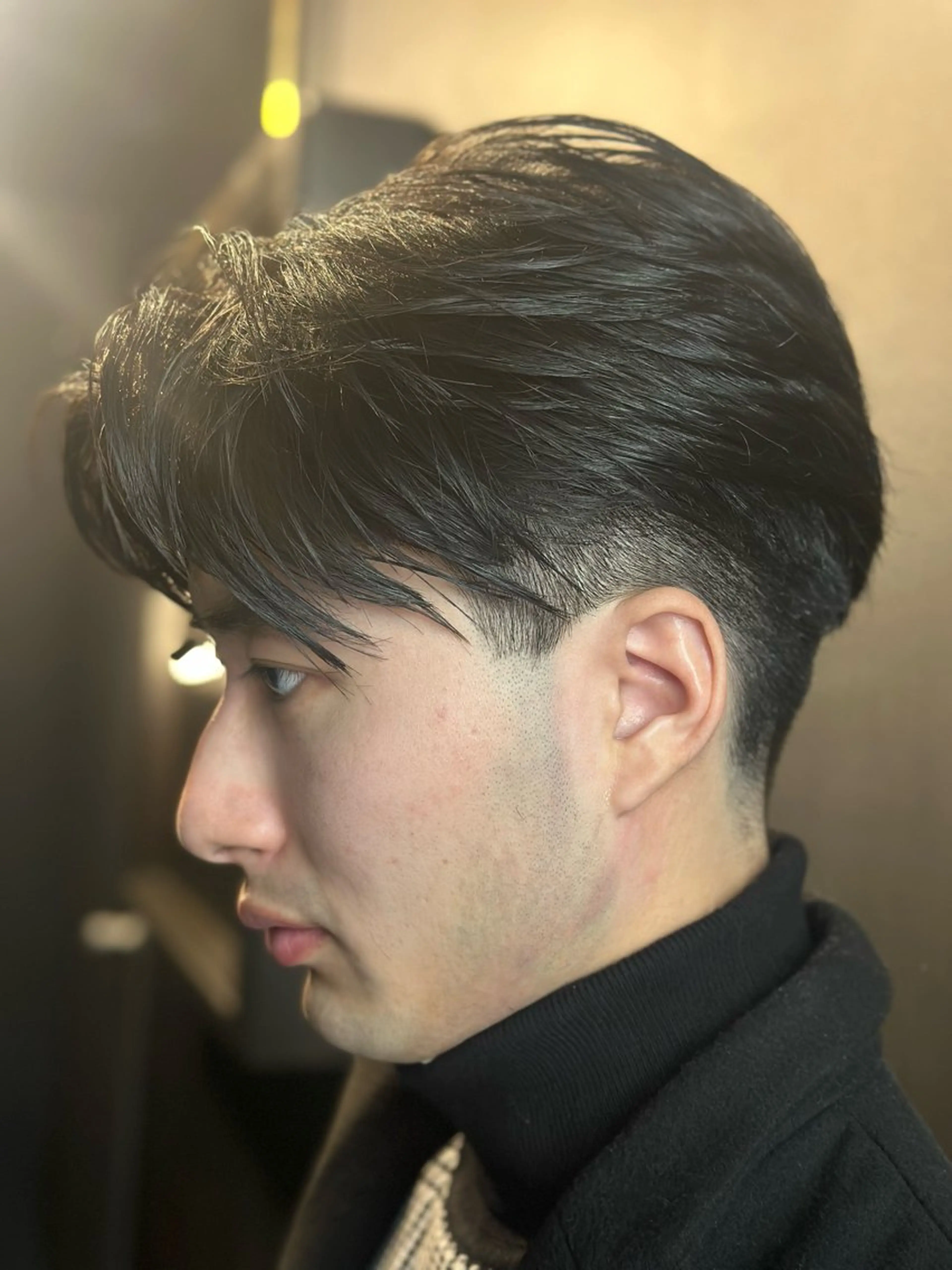 ミディアム 工藤 駿輔のヘアスタイル