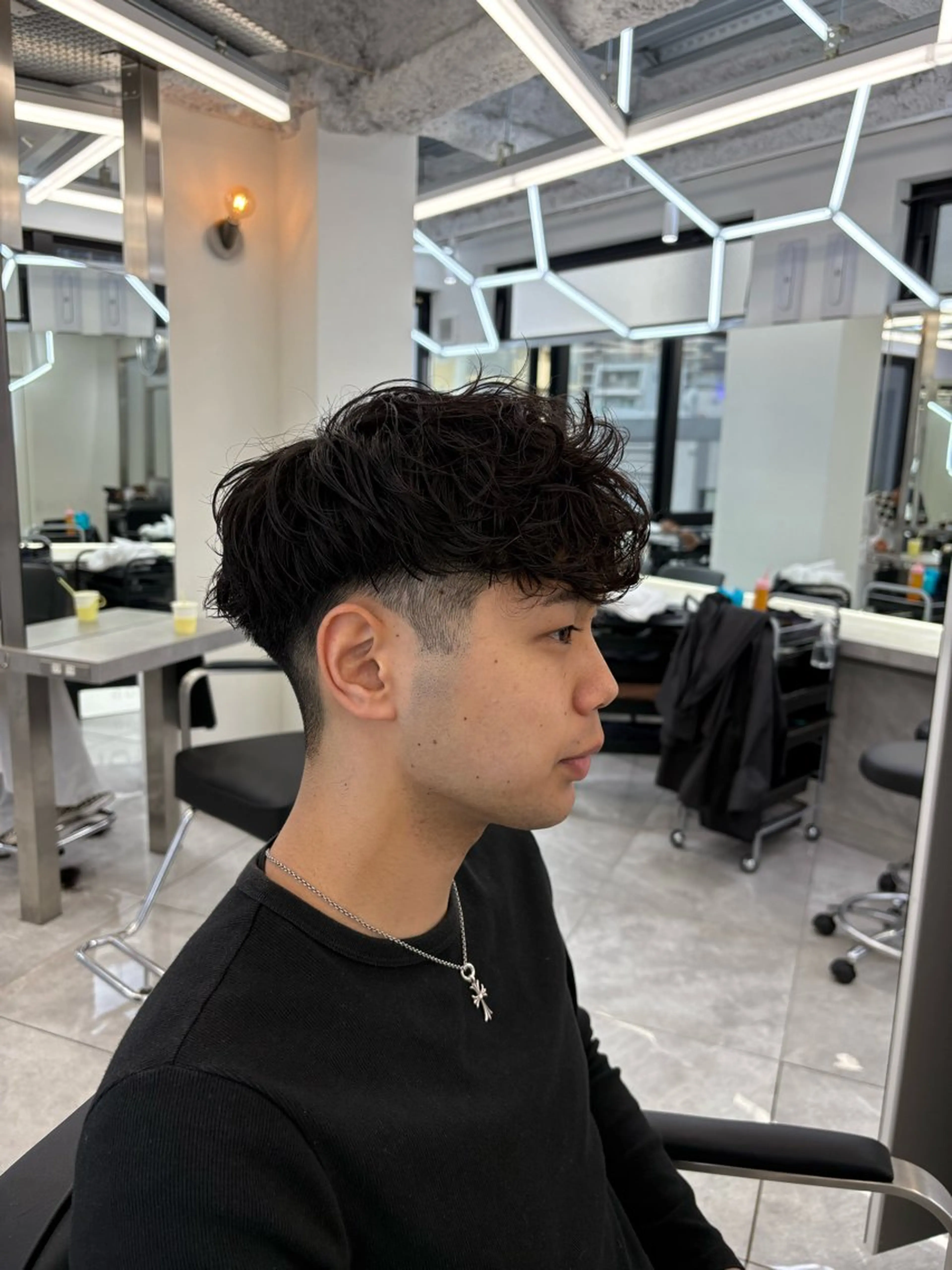 パーマ メンズ カット パーマ 🔥ジャス/ メンズ特化美容師🔥のヘアスタイル
