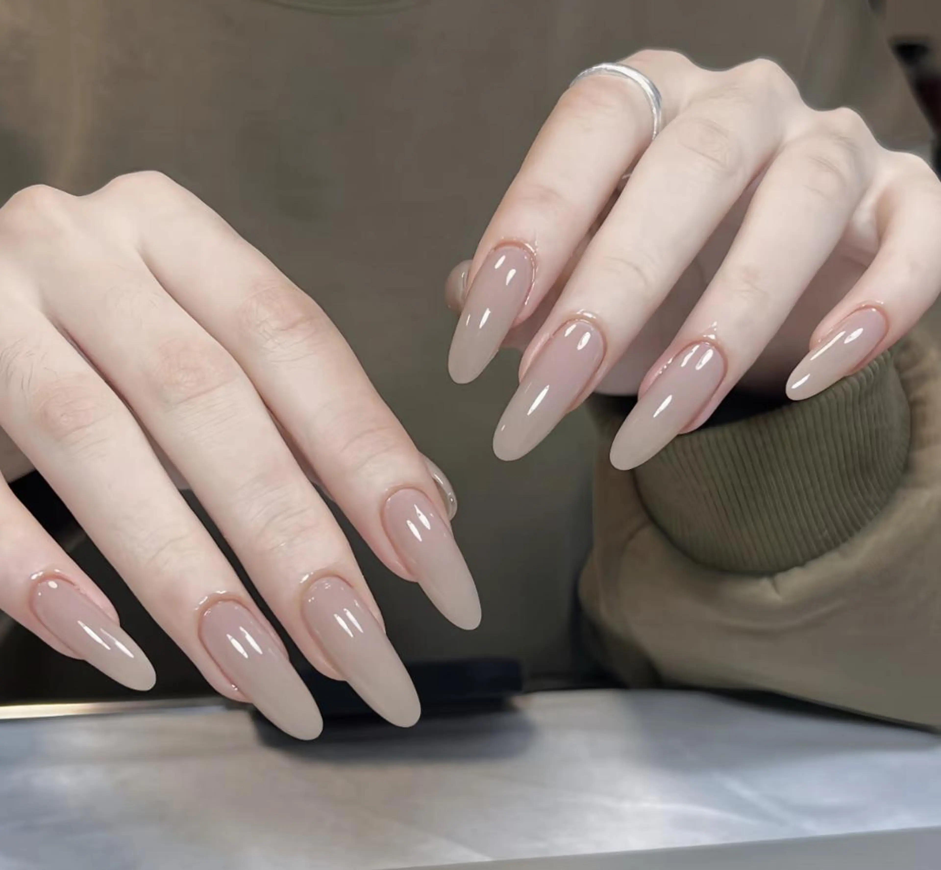 ネイル ハンドネイル ハンドケア 🍑 momo_nailのネイルデザイン