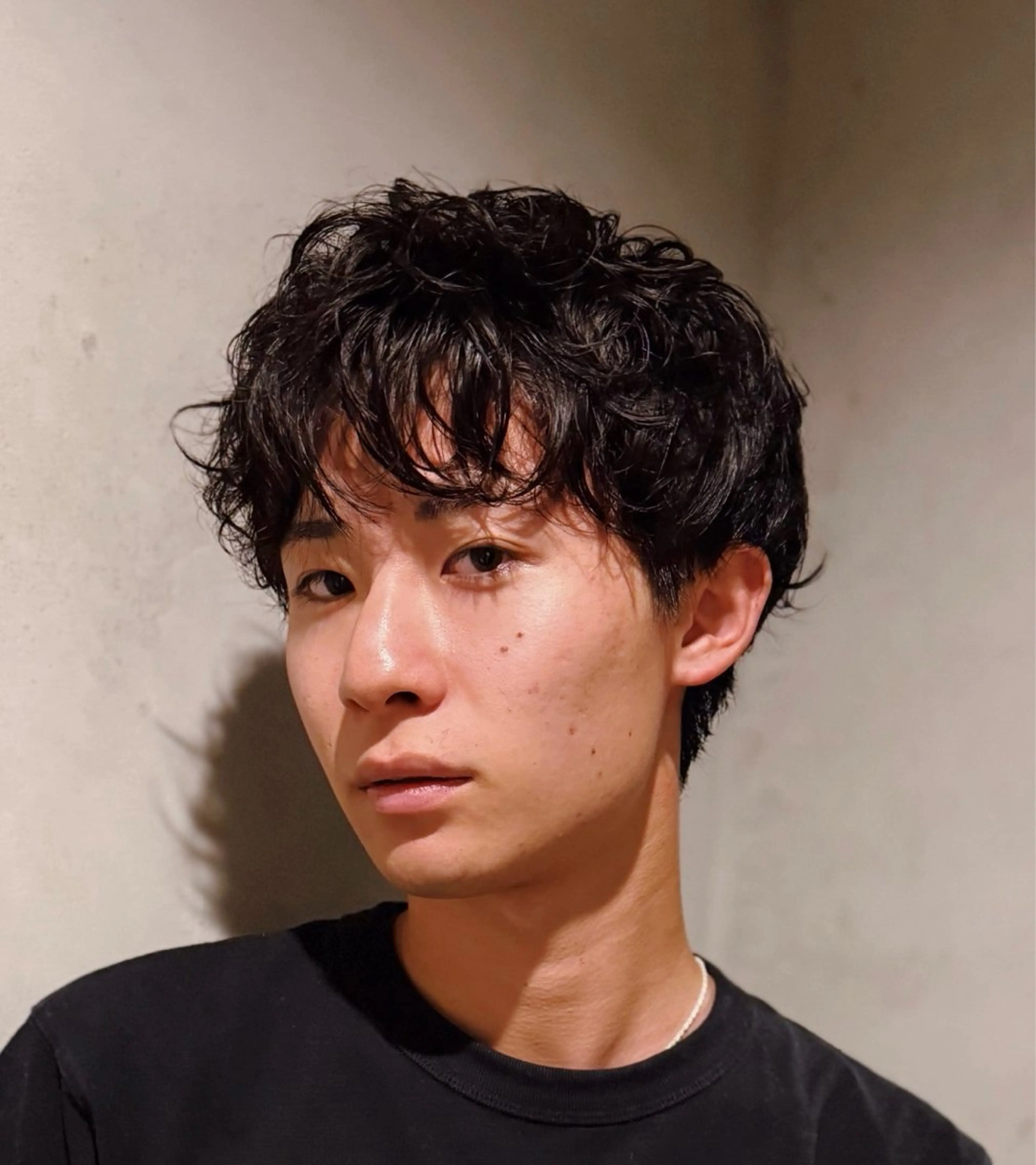 【無造作に垢抜ける】メンズカット＋ニュアンスパーマの写真