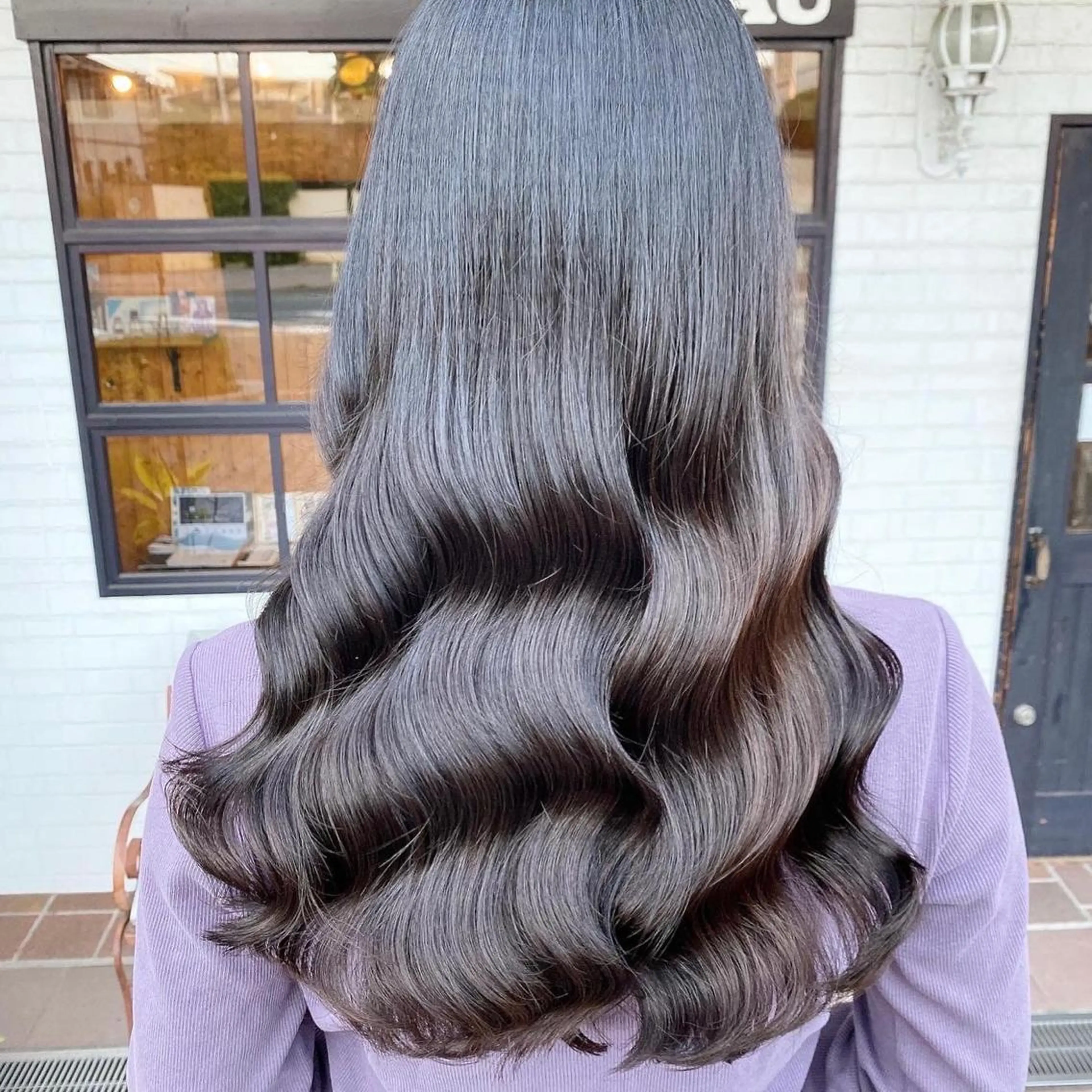 【1番人気⭐️】似合わせカット＆ダメージレスカラー＆TOKIOトリートメント　韓国/ワンカラー/髪質改善の写真