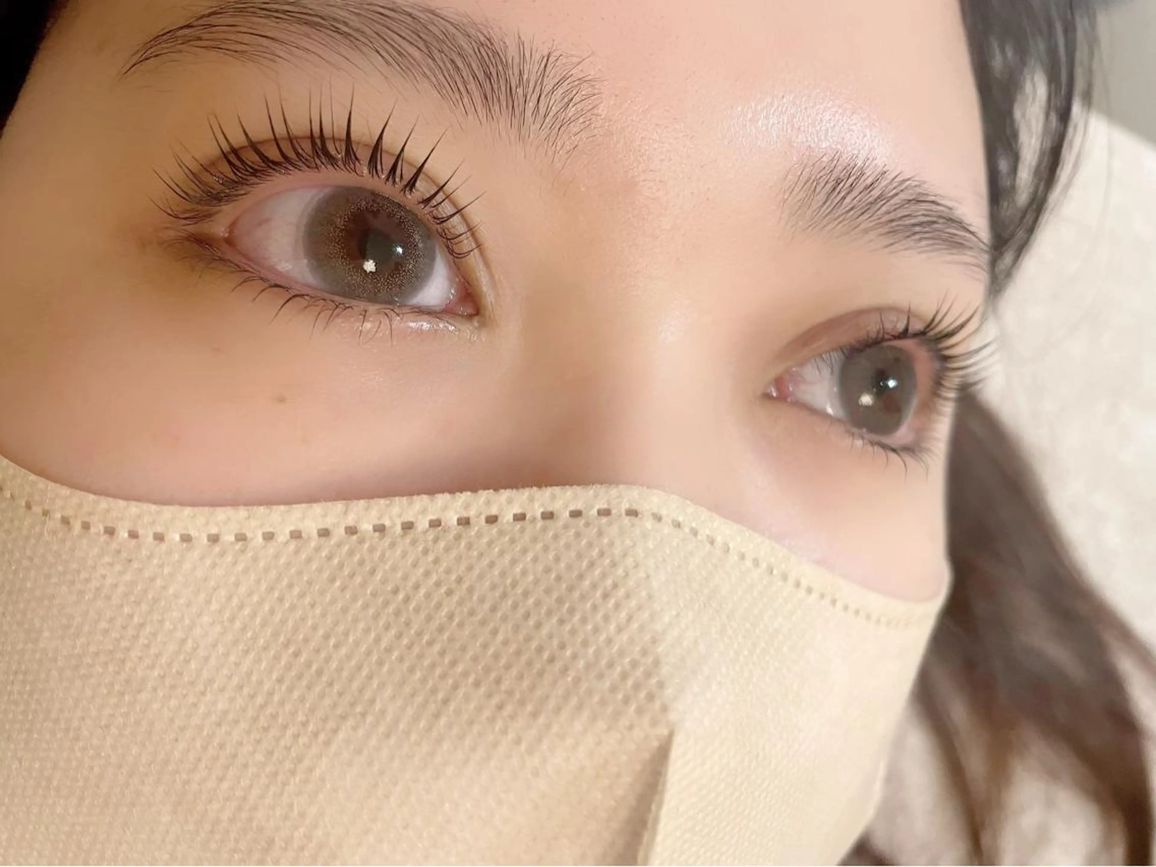 マツエク・マツパ パリジェンヌラッシュリフト Emma arpeggioのマツエク・マツパデザイン