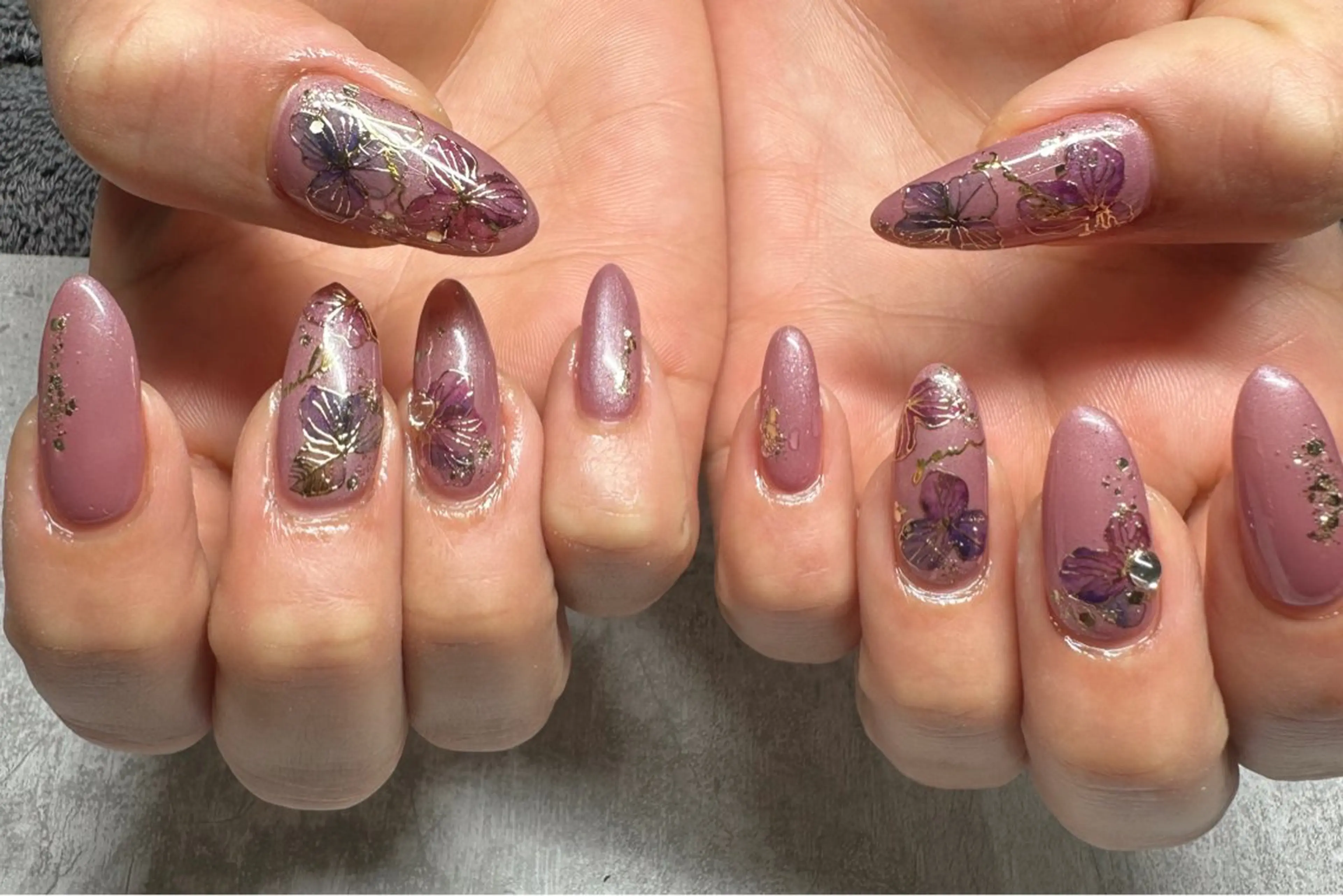 ネイル ハンドネイル NAIL Salon IP所属・長谷川 奈緒美のネイルデザイン