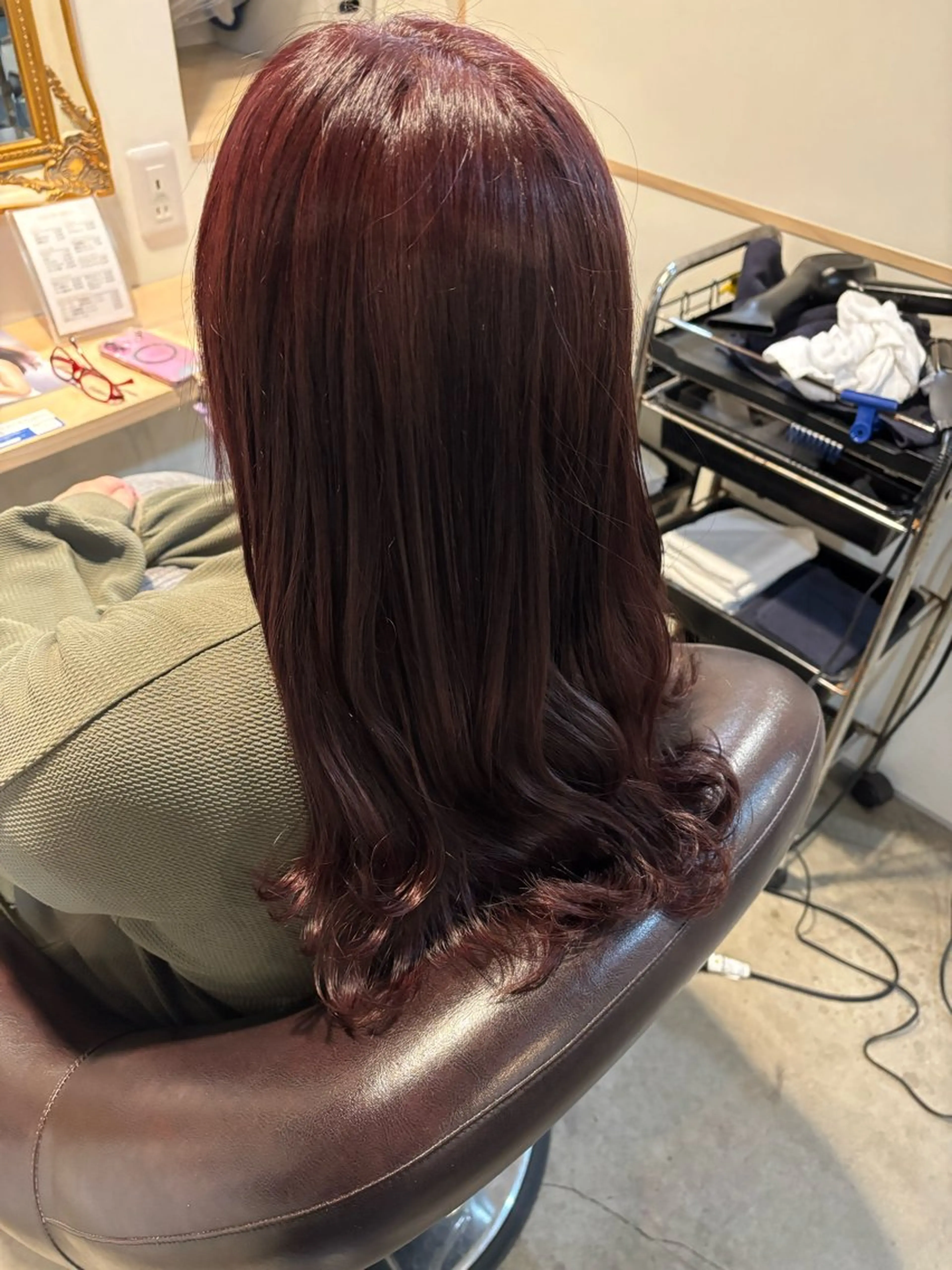 セミロング ✨艶髪/透明感カラー そらのヘアスタイル