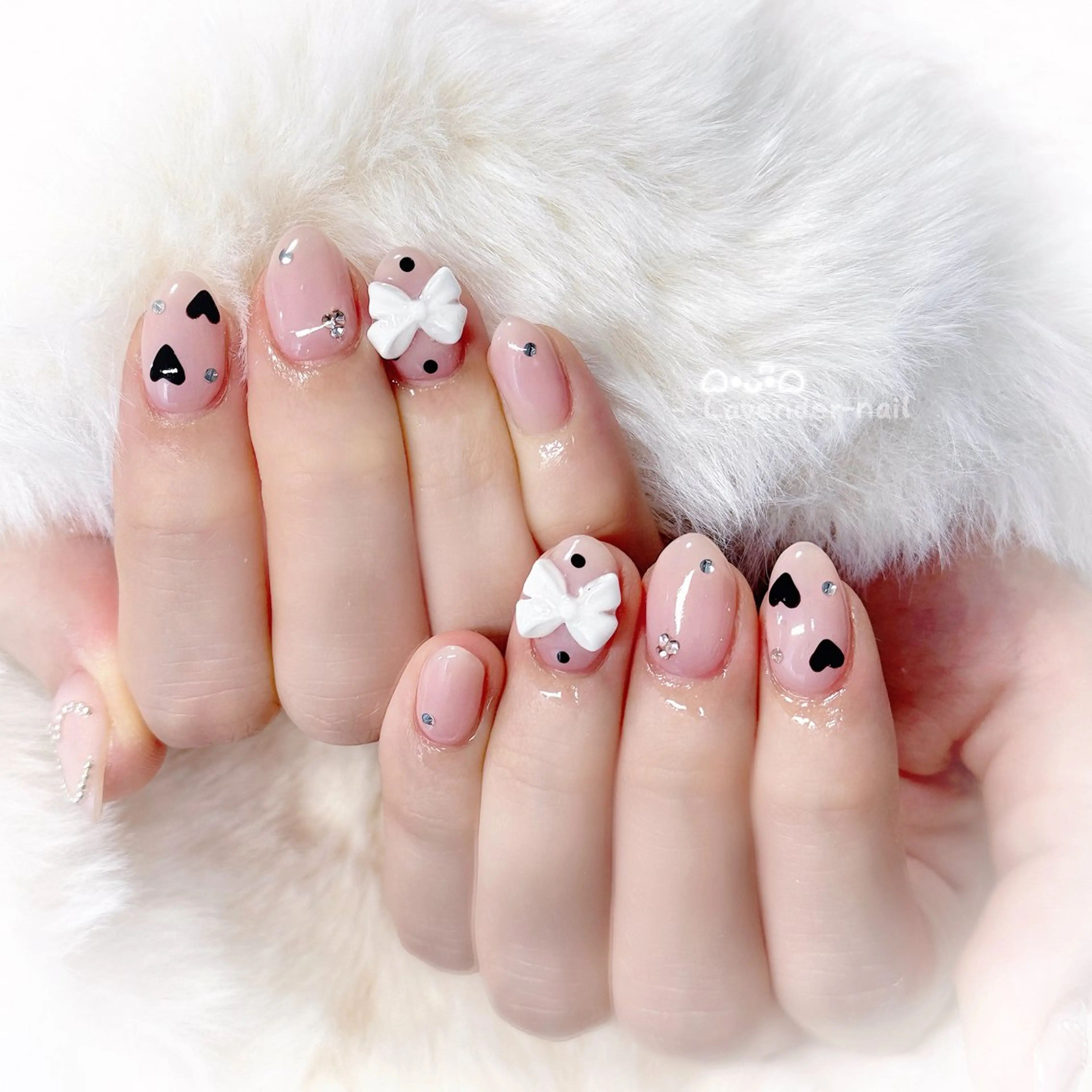 ネイル Lavender nail·北18条のネイルデザイン
