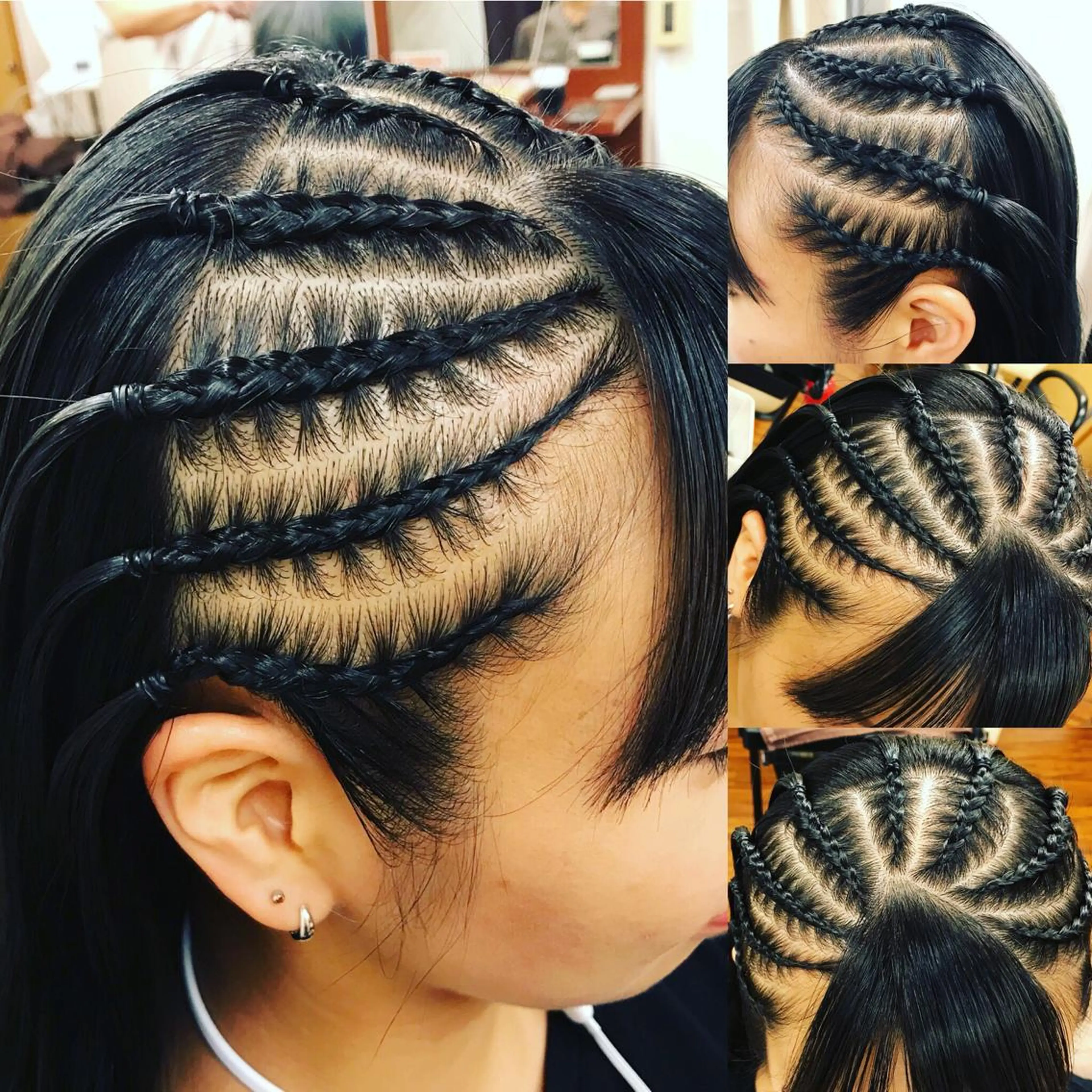 ✨コーンロウ✨ 本田さゃかのヘアスタイル