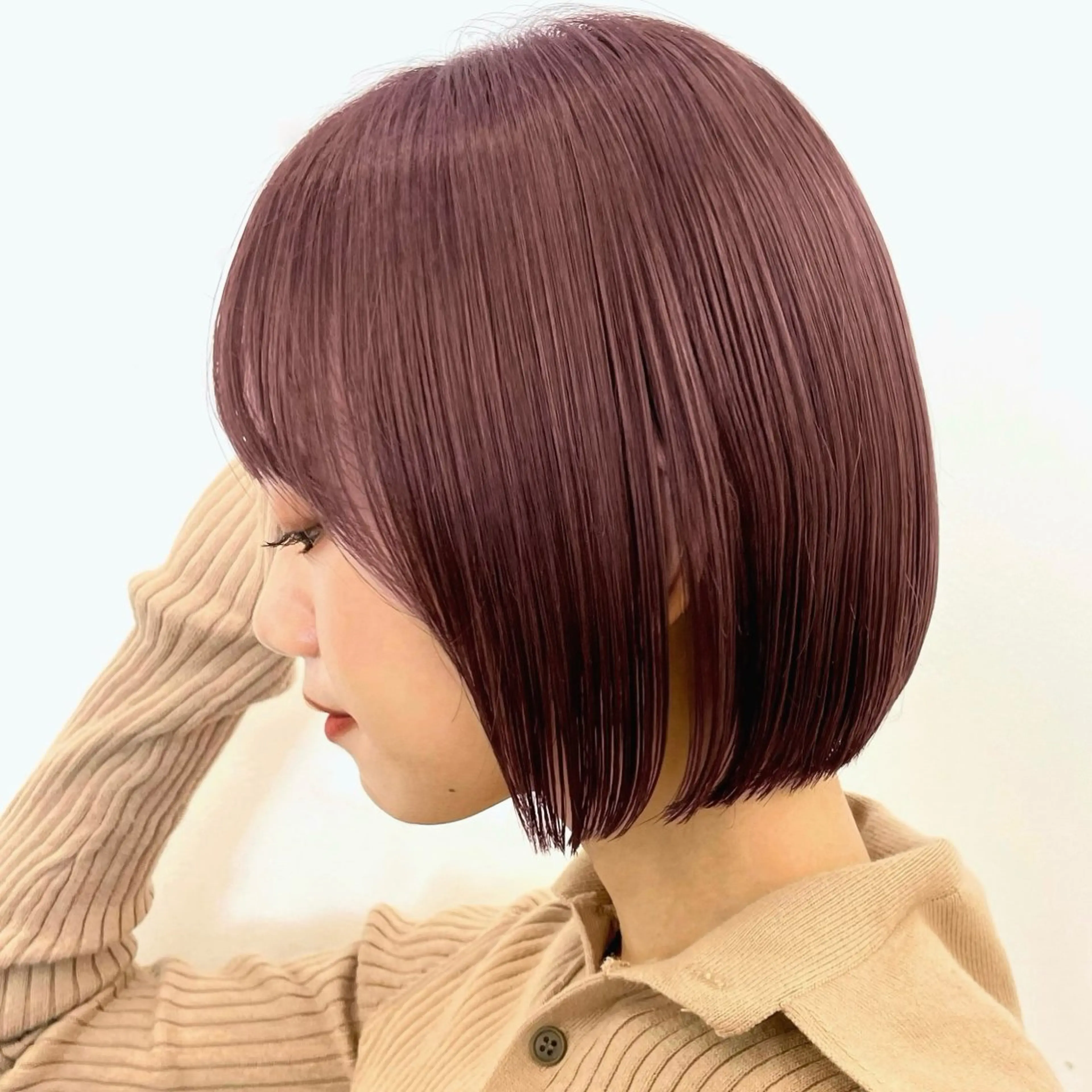 ショート カラー ヘアアレンジ 暖色/ショート/ボブ /hana🌸のヘアスタイル