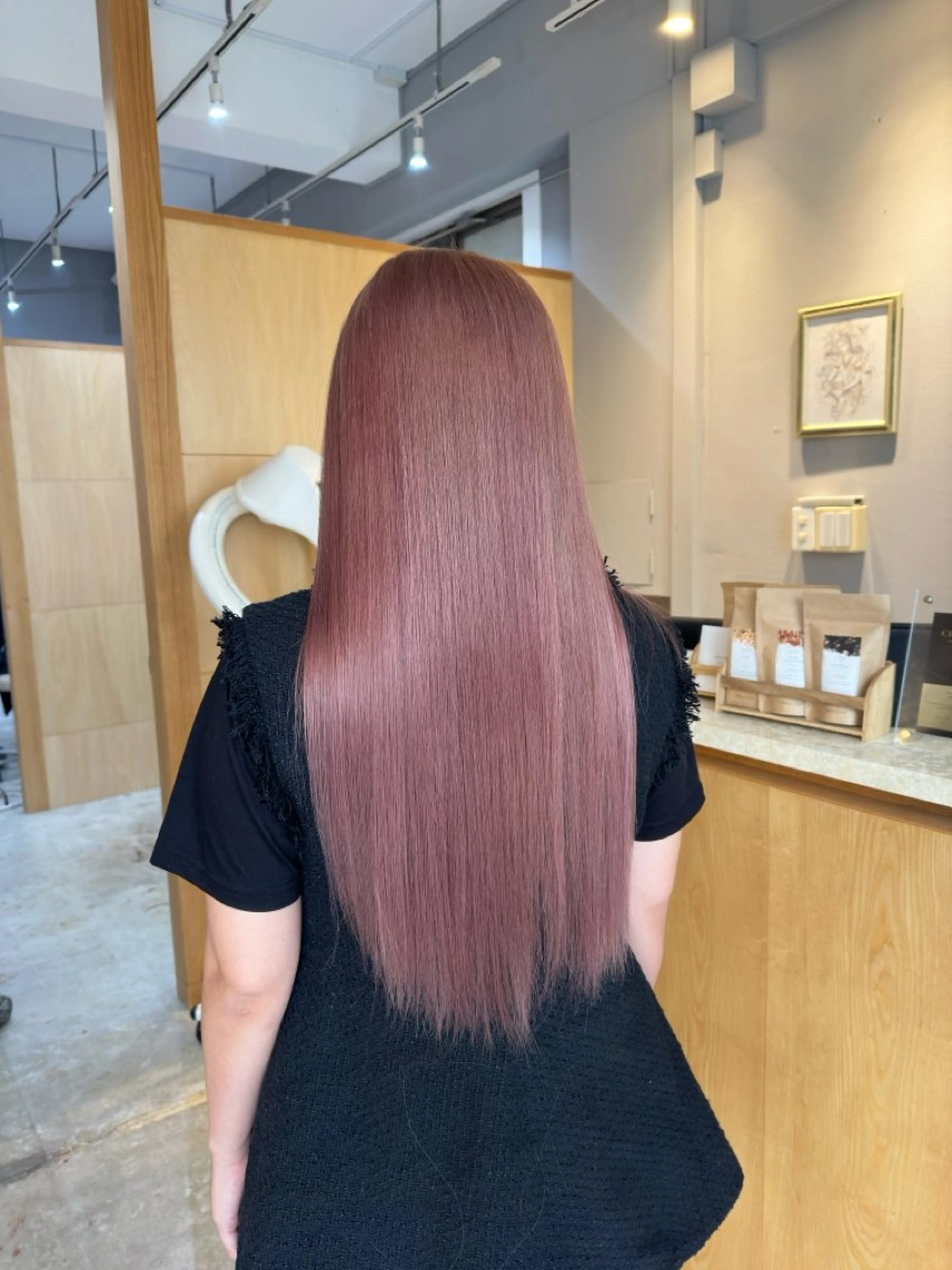 ロング miloc naha ナナカのヘアスタイル