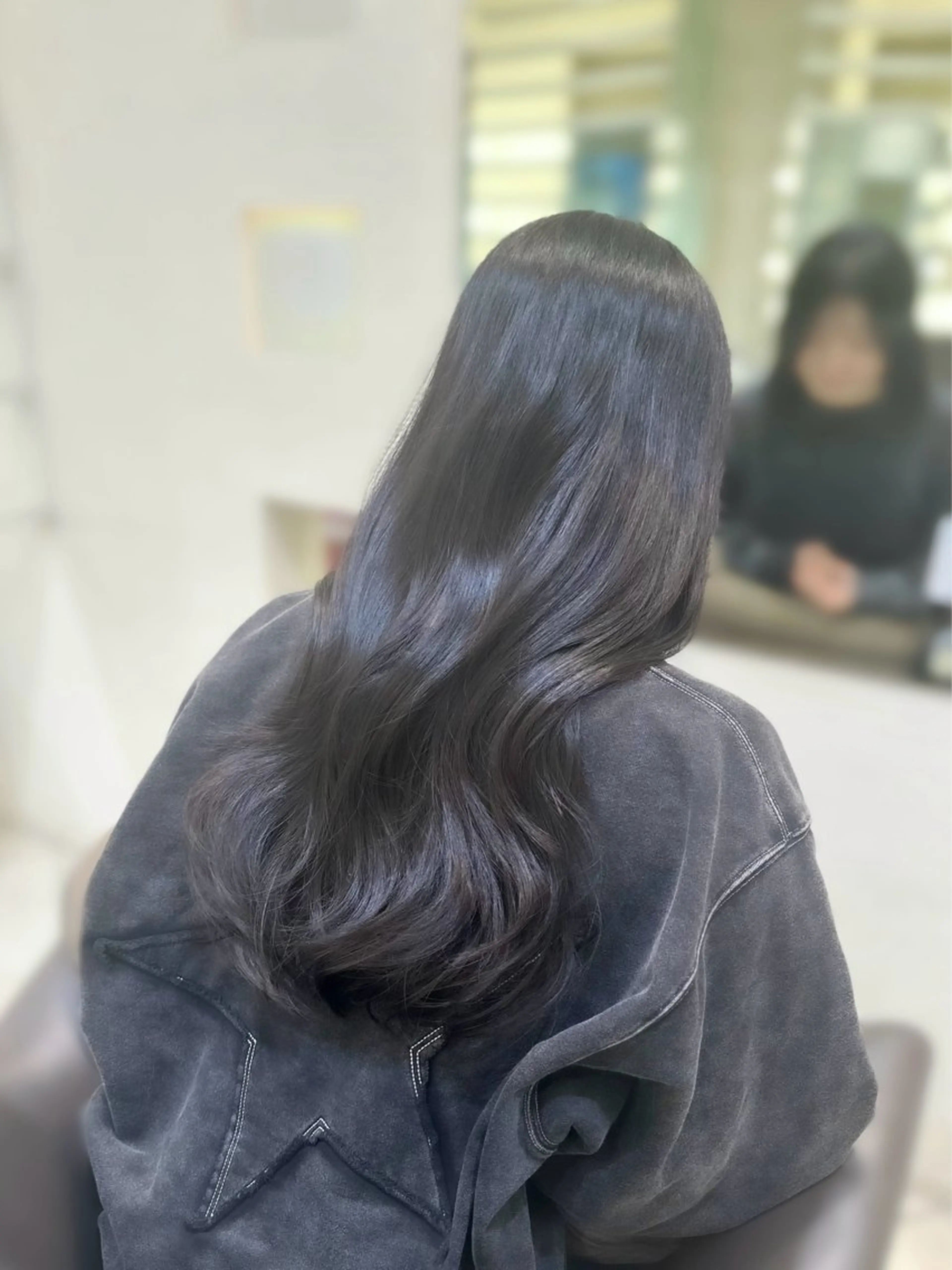 ロング カラー カット ヘアカラー トリートメント 🤍ハイライト/ レイヤー/銀座🤍のヘアスタイル