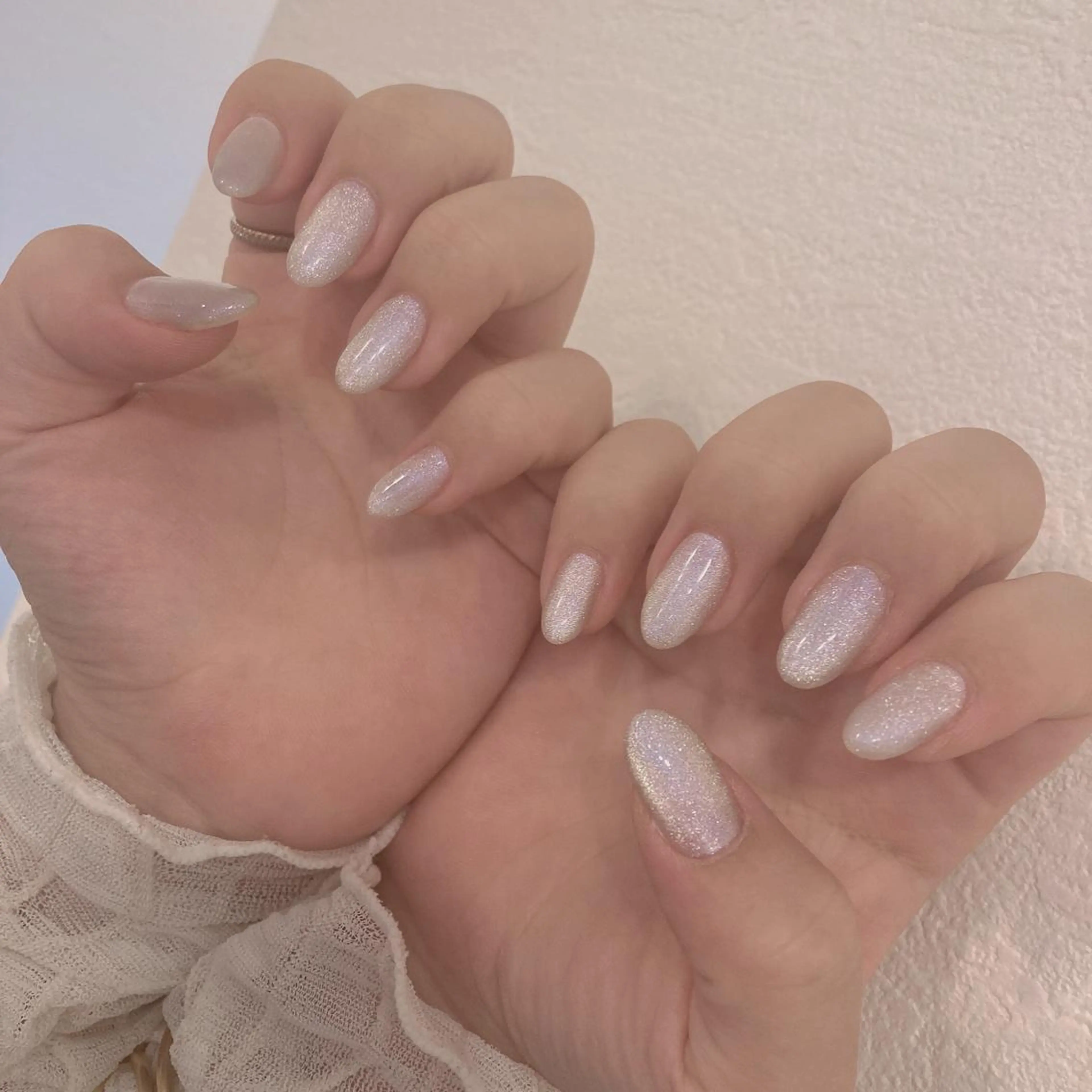 ネイル ハンドネイル 韓国ネイル/ワンホン ネイル🎀表参道3分のネイルデザイン