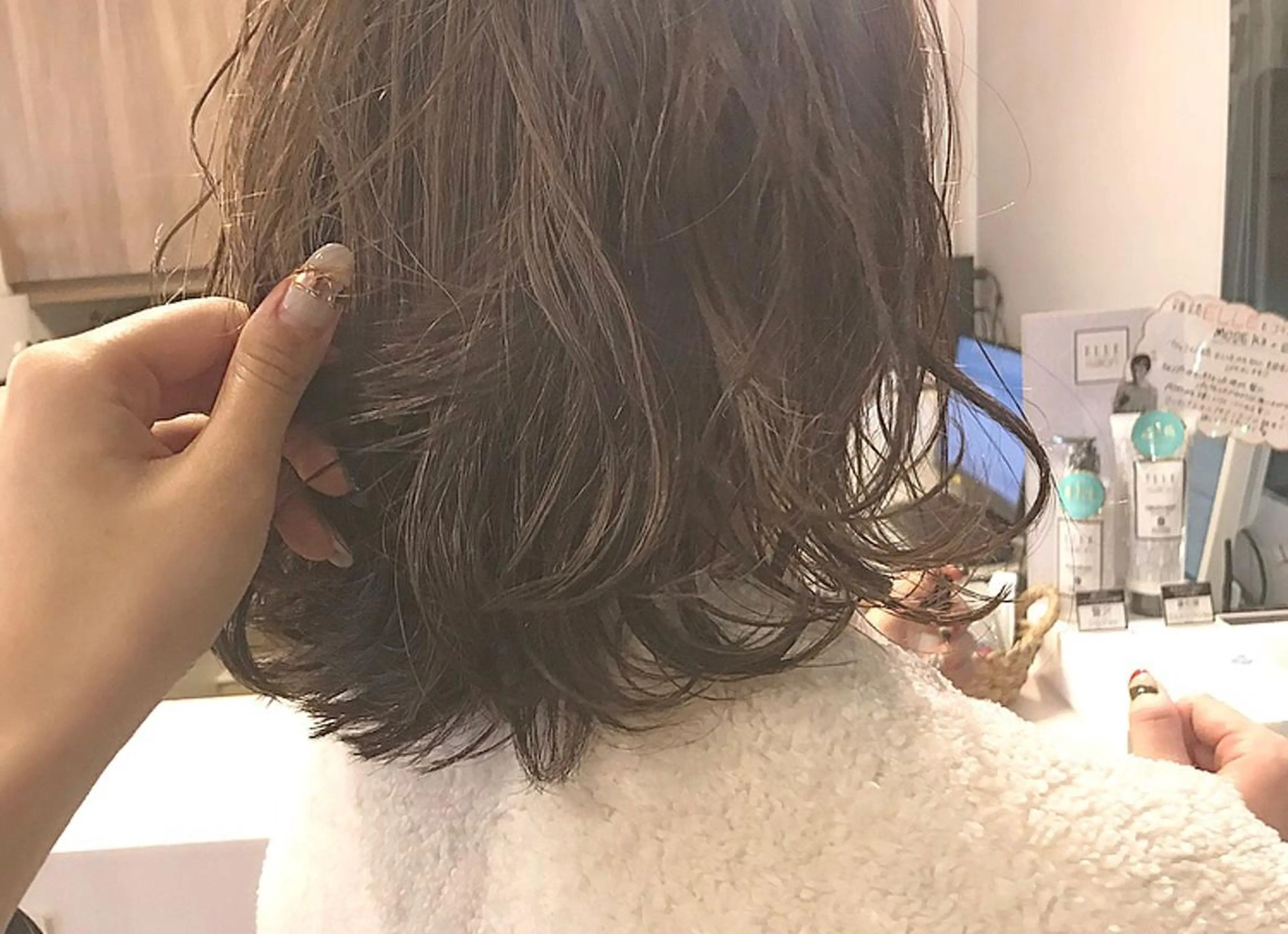 ショート カラー ヘアアレンジ マツエク・マツパ ボブ カット ヘアカラー トリートメント Kawaguchi Arisaのヘアスタイル